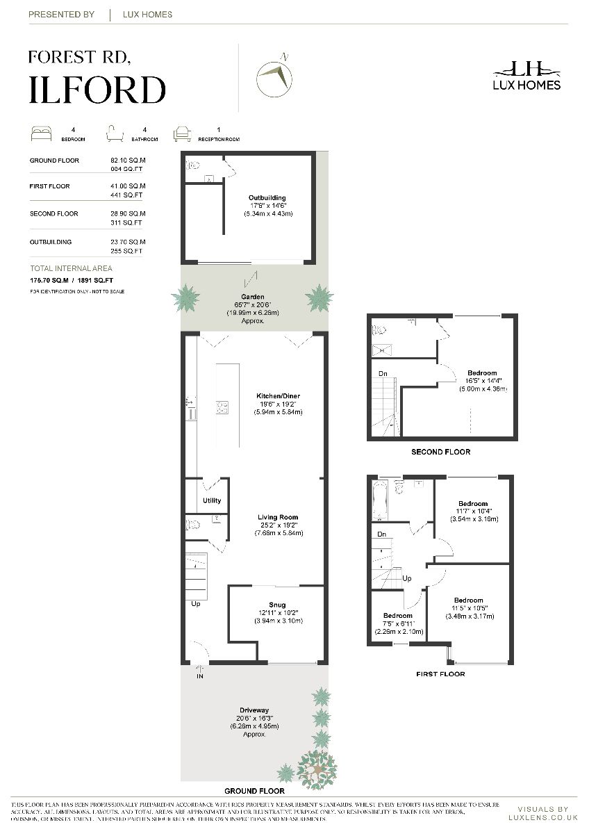 23 Forest Road, Ilford floorplan