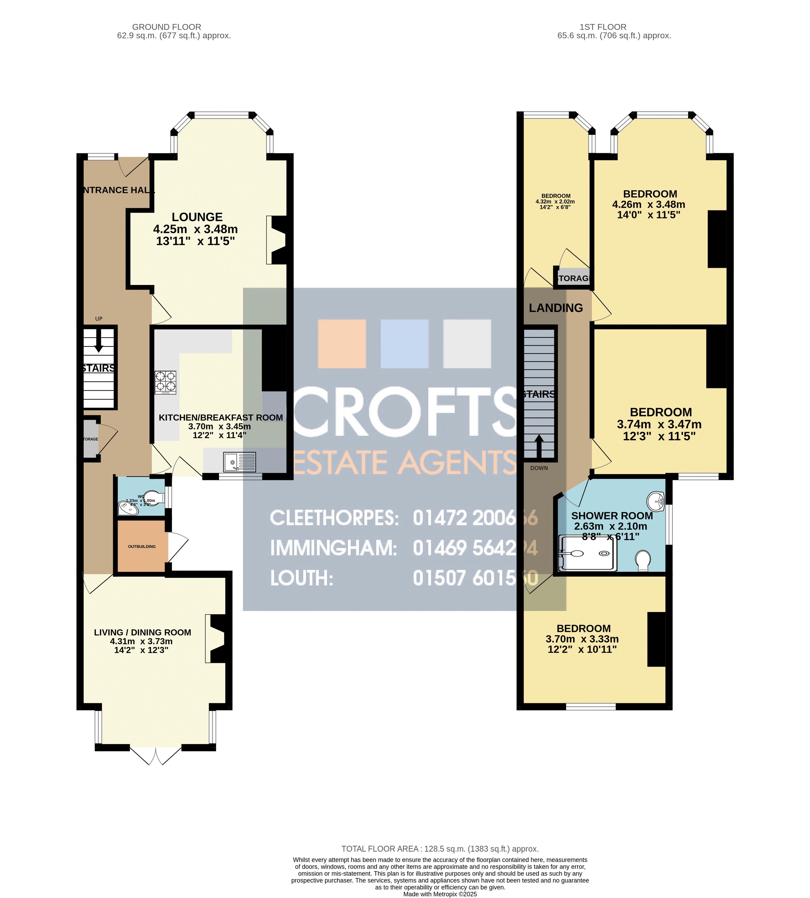 16, Welholme Road, Grimsby floorplan