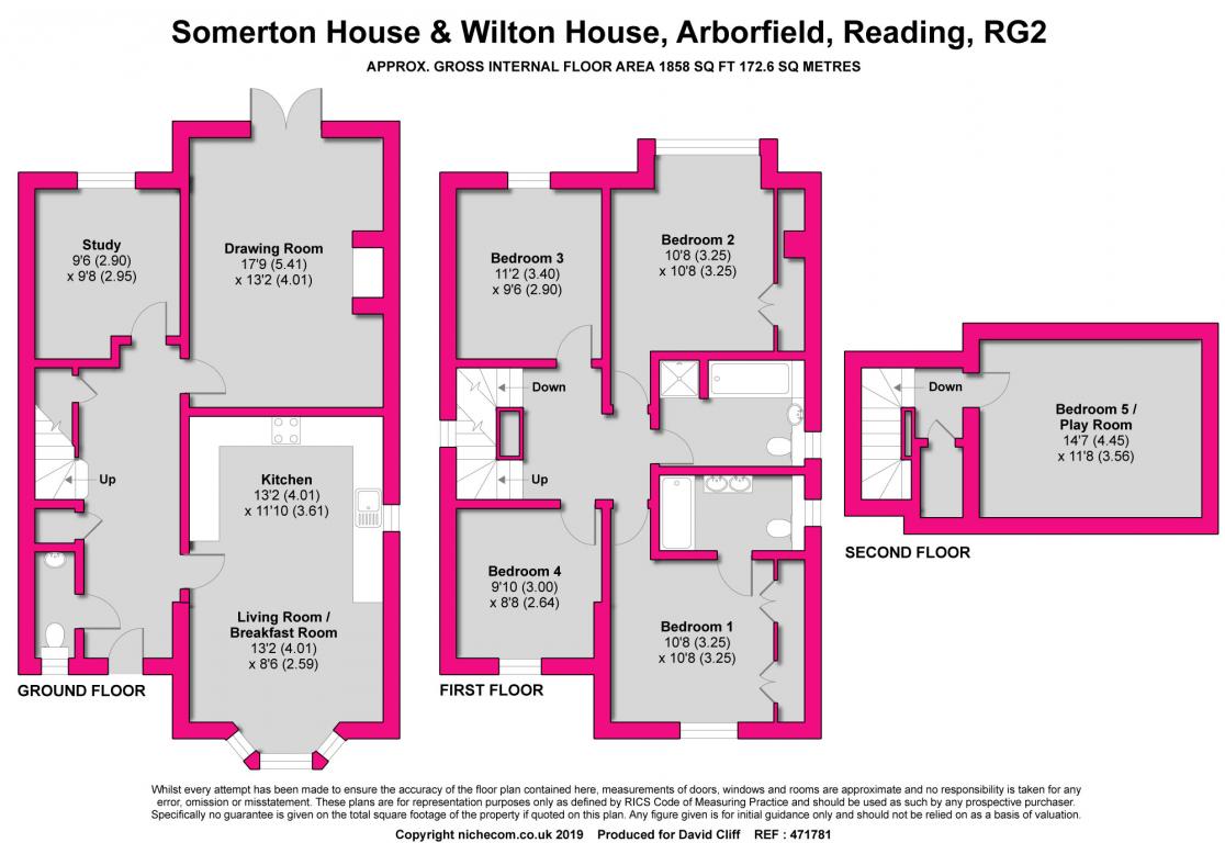 5 Bedrooms Detached house for sale in Arborfield, Reading RG2