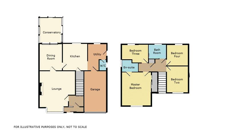 14, Hartlebury Close, Cannock floorplan
