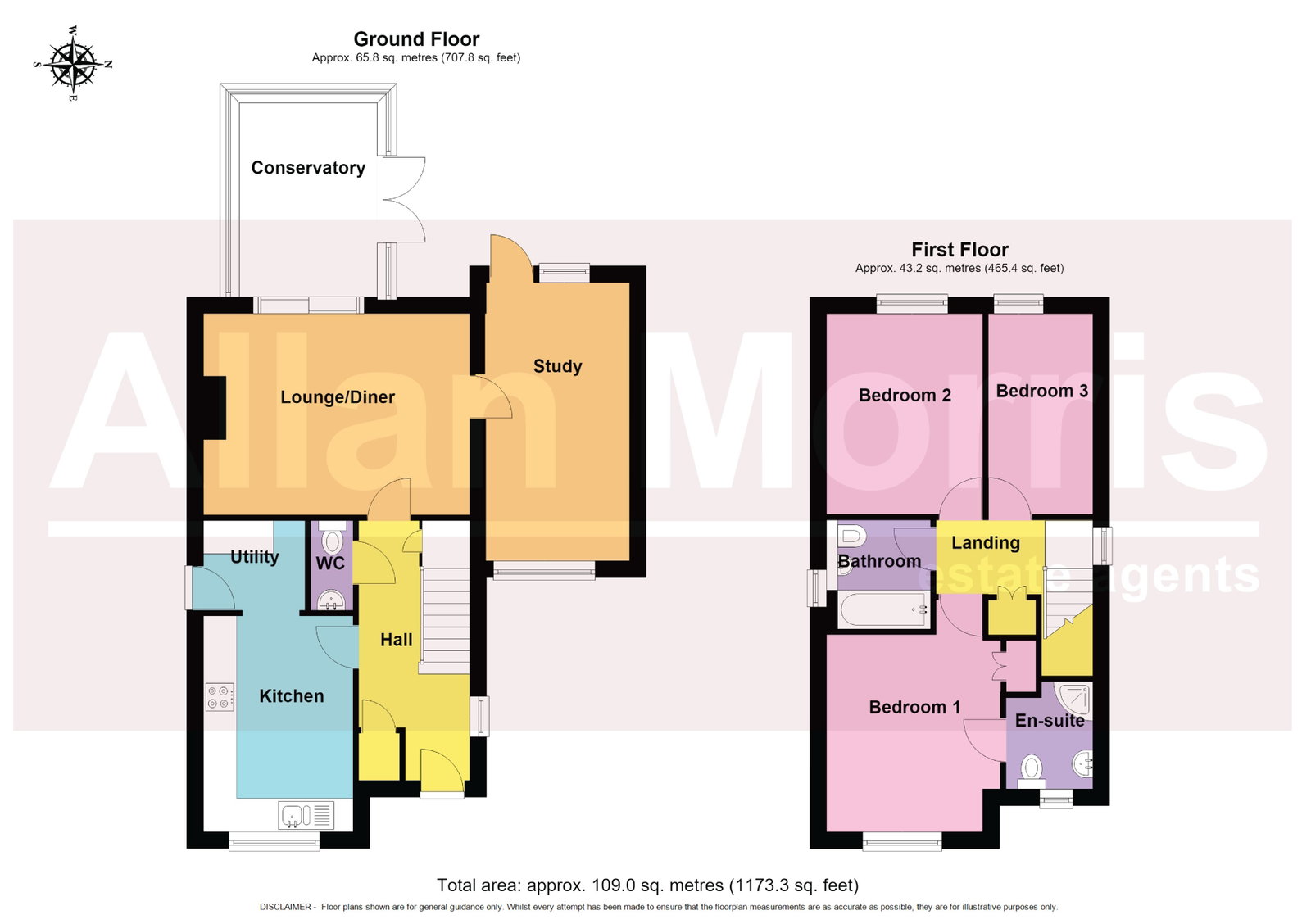42, Hoskyns Avenue, Worcester floorplan