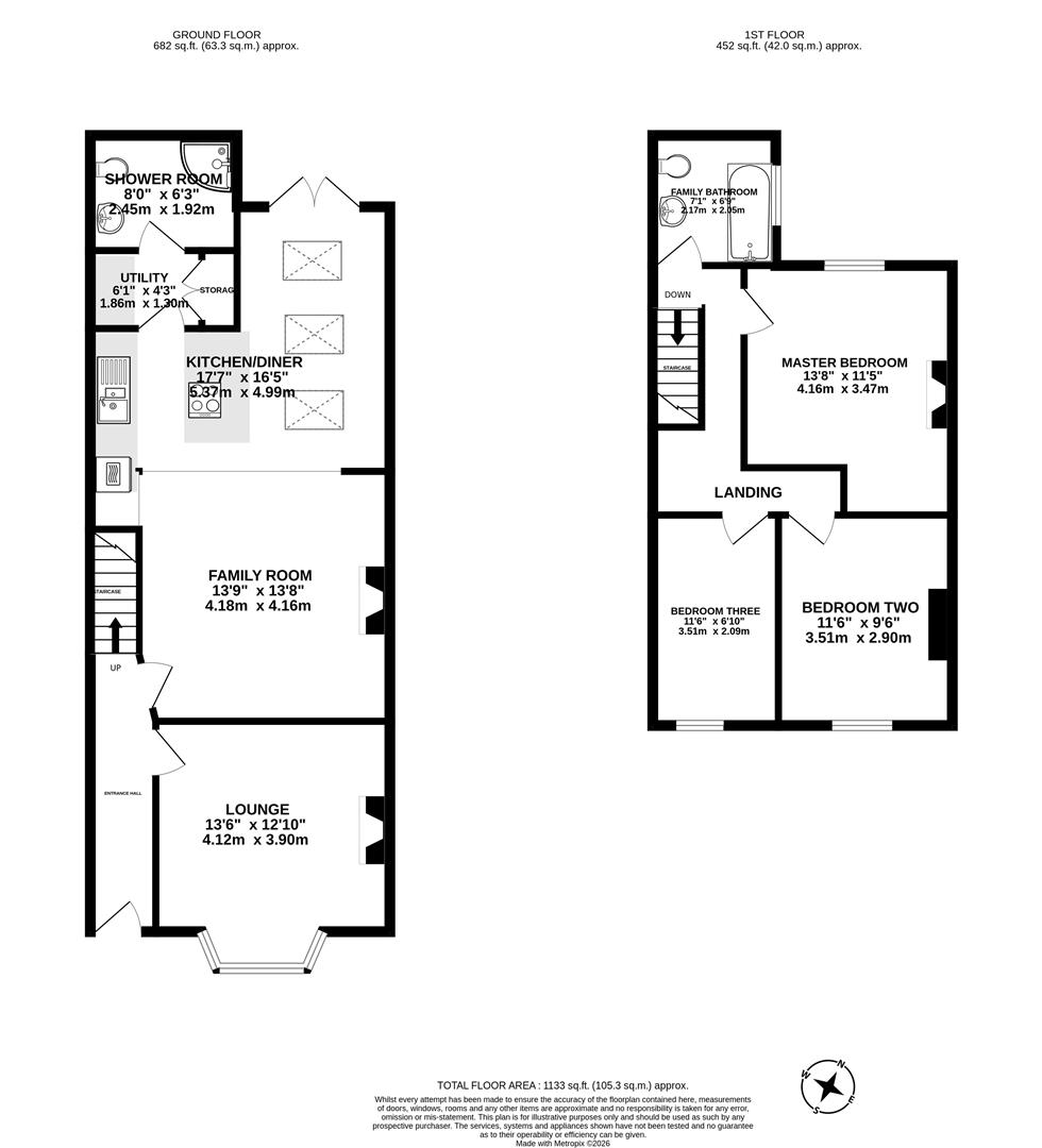 3, Victoria Terrace, Chorley floorplan