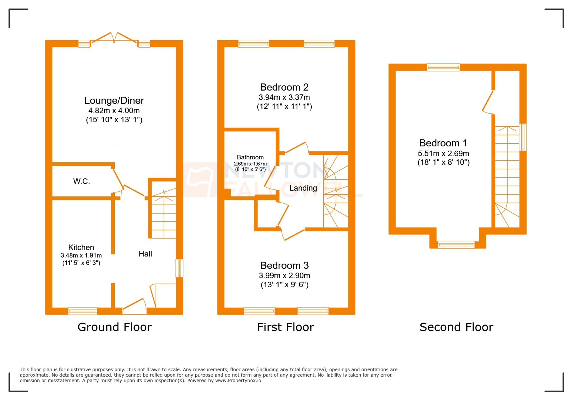 Oaklands Way, Leicester floorplan