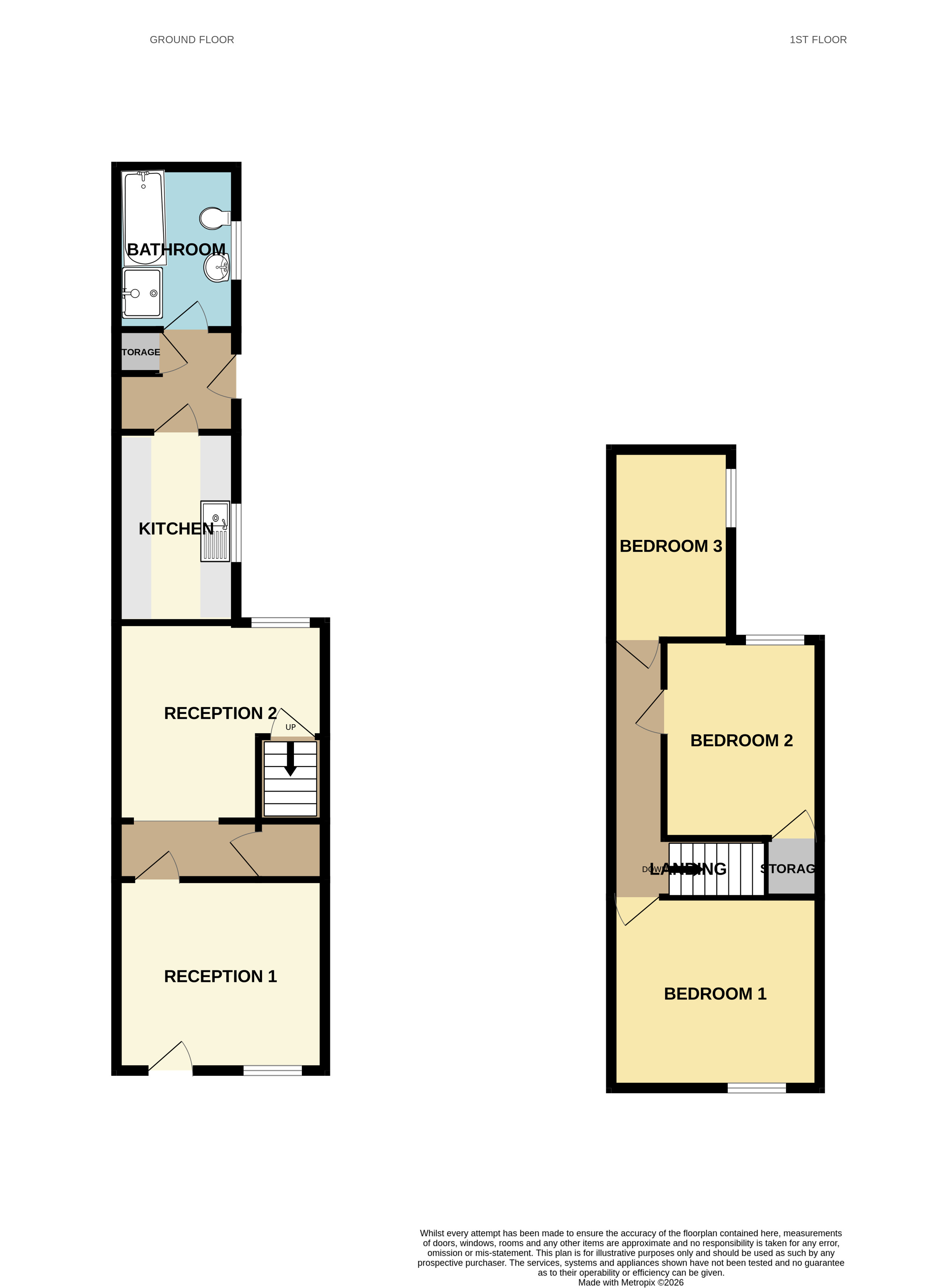 9, Long Lane, Walsall floorplan
