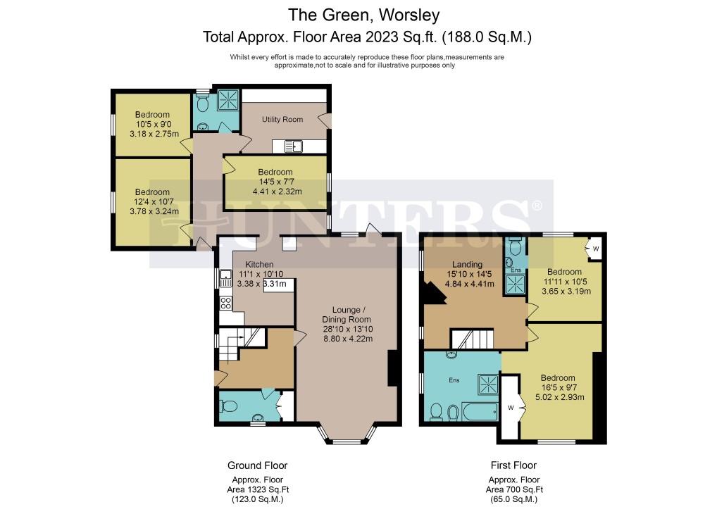 4 Bedrooms Semi-detached house for sale in The Green, Worsley, Manchester M28