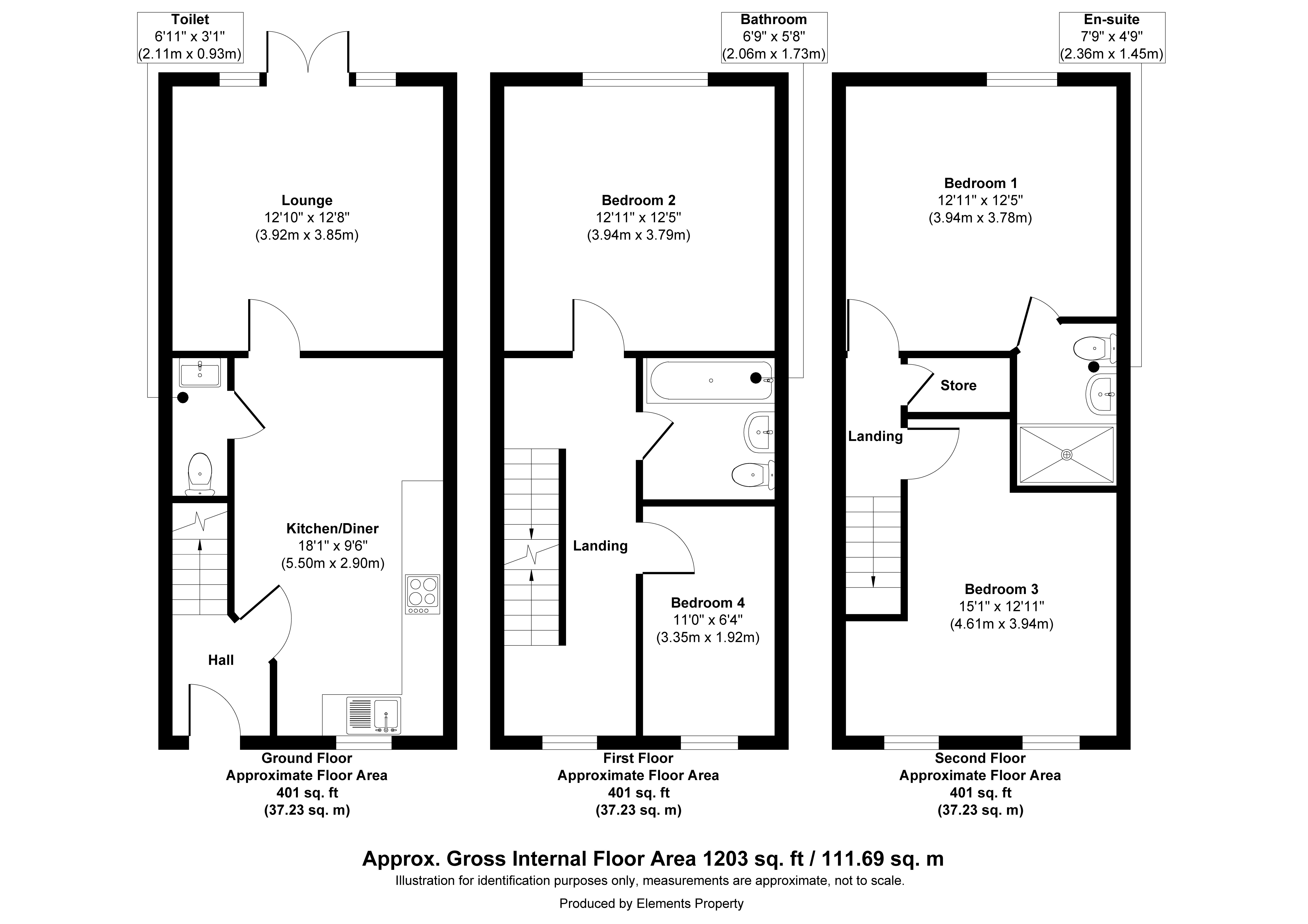 7 Leng Drive, 7 Leng Drive, Bradford floorplan