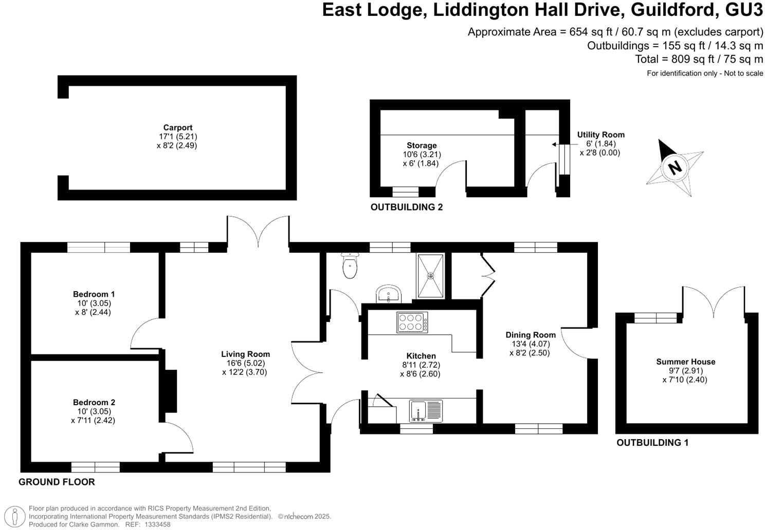 East Lodge,, Liddington Hall Drive, Surrey floorplan