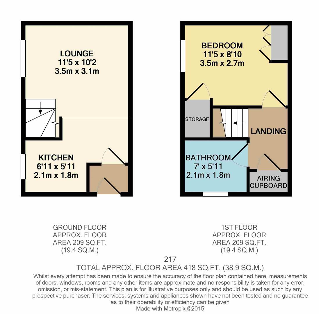 14, Wedgewood Drive, Church Langley floorplan