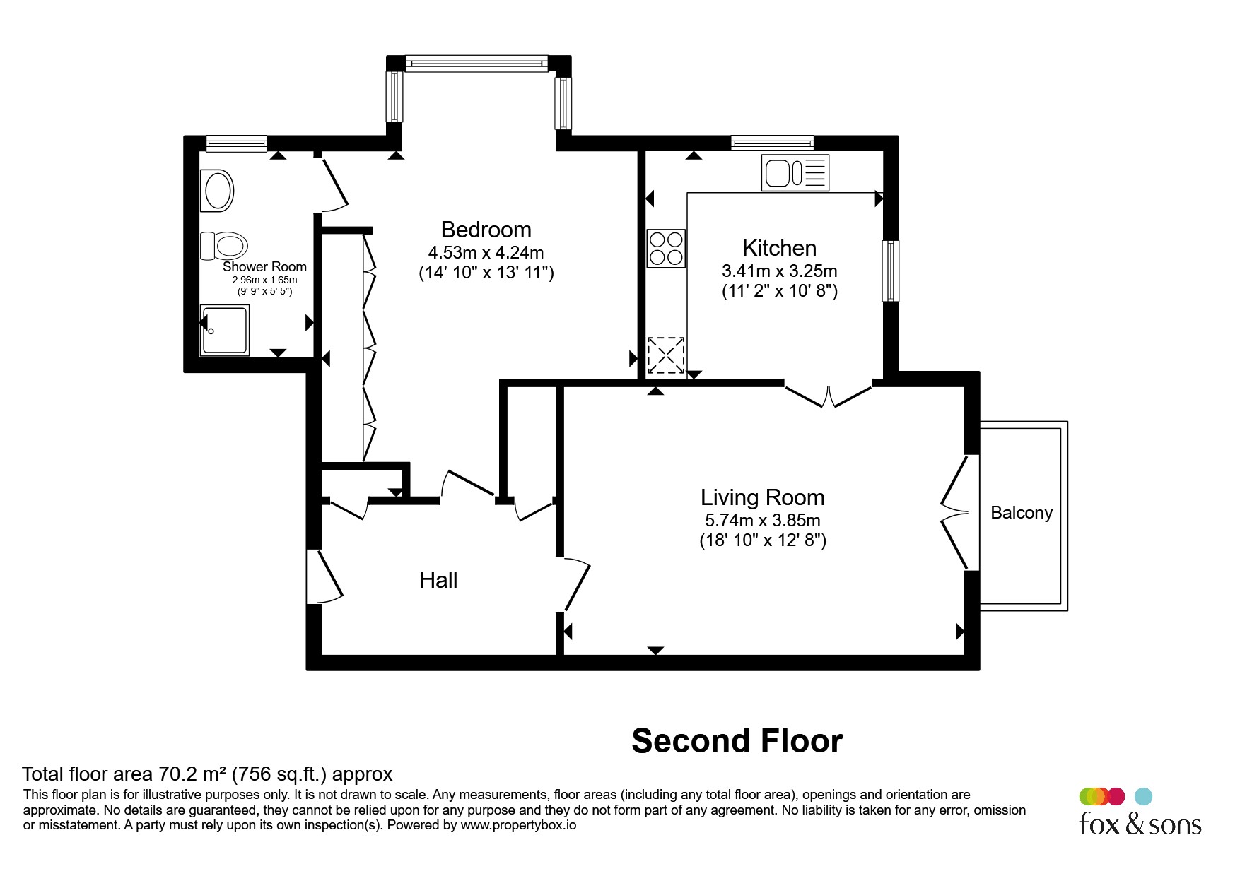 12, Gilman Court, Eastleigh floorplan