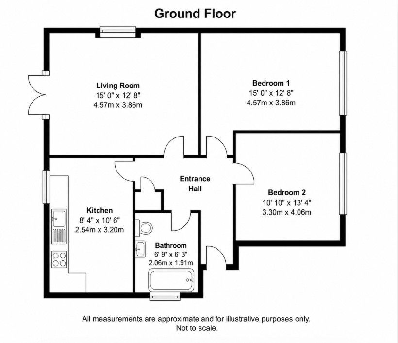 9a Gordon Road, Brentwood floorplan