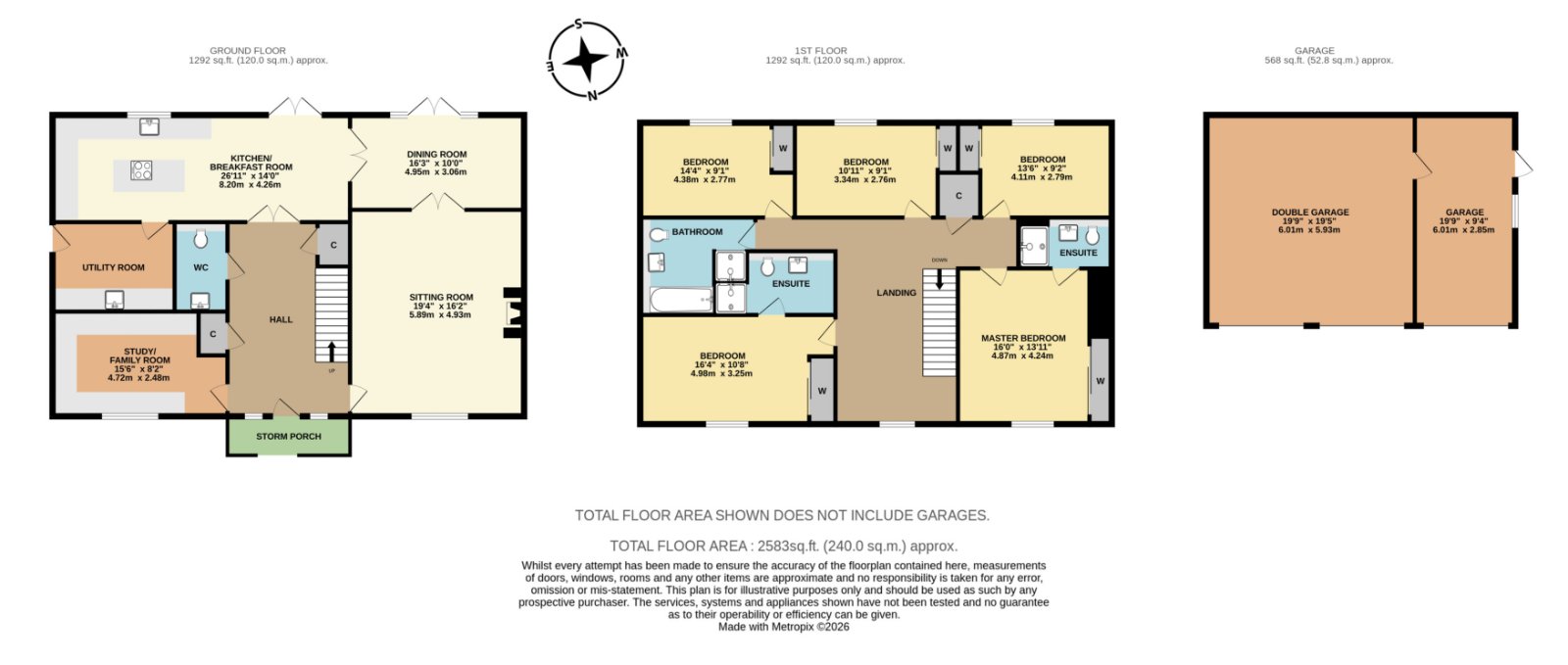 3, Preston Leigh, Cirencester floorplan