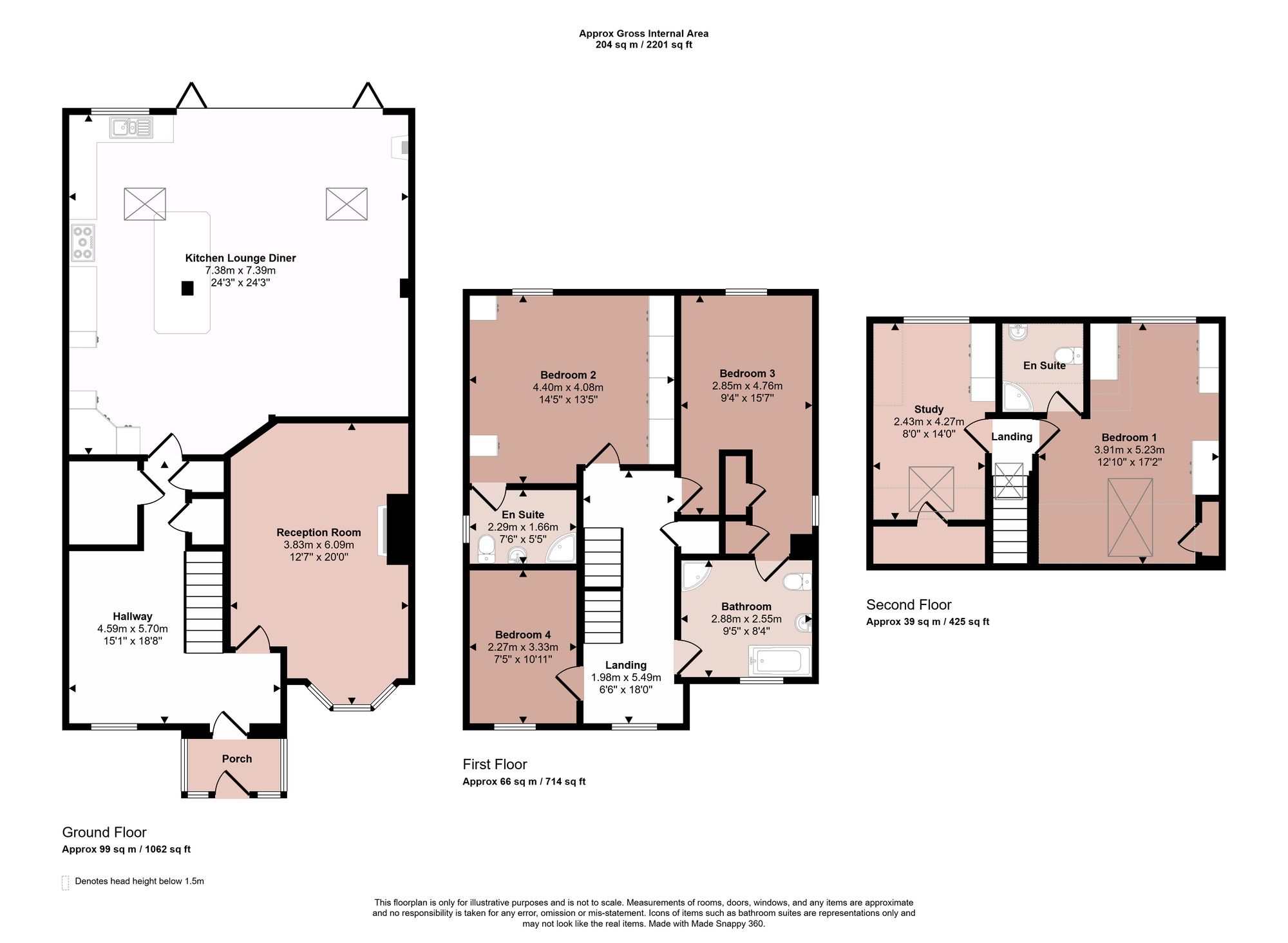 334 Stockton Lane, York floorplan