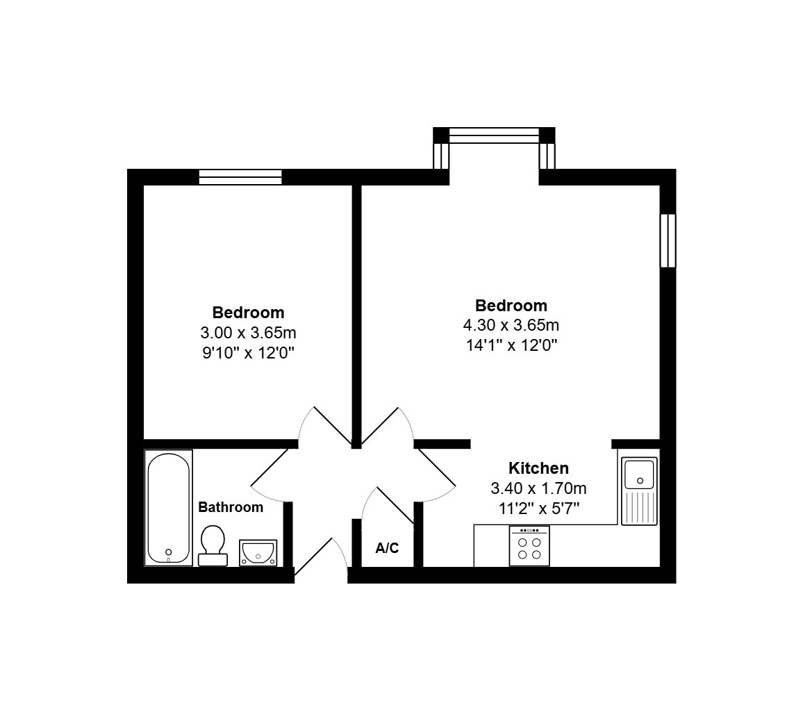 Flat 14, Macmillan Court, King's Lynn floorplan