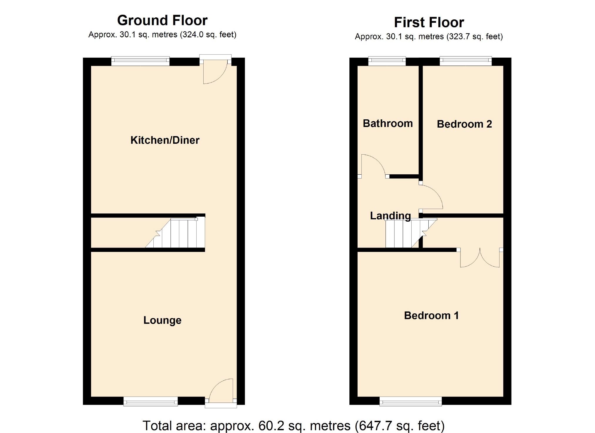 2 Bedrooms Terraced house to rent in Randolph Street, Levenshulme, Manchester M19