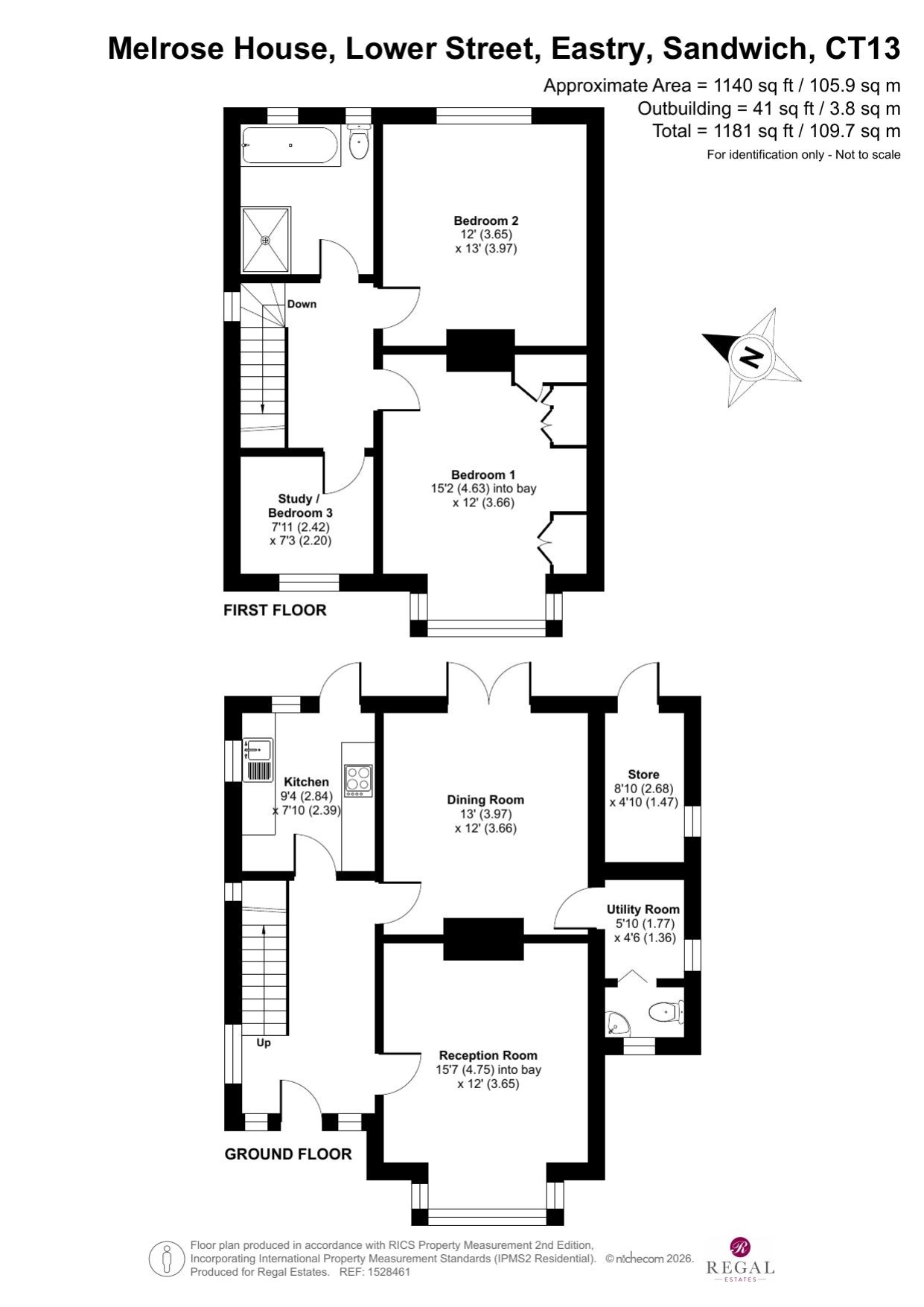 Lower Street, Eastry, Sandwich floorplan