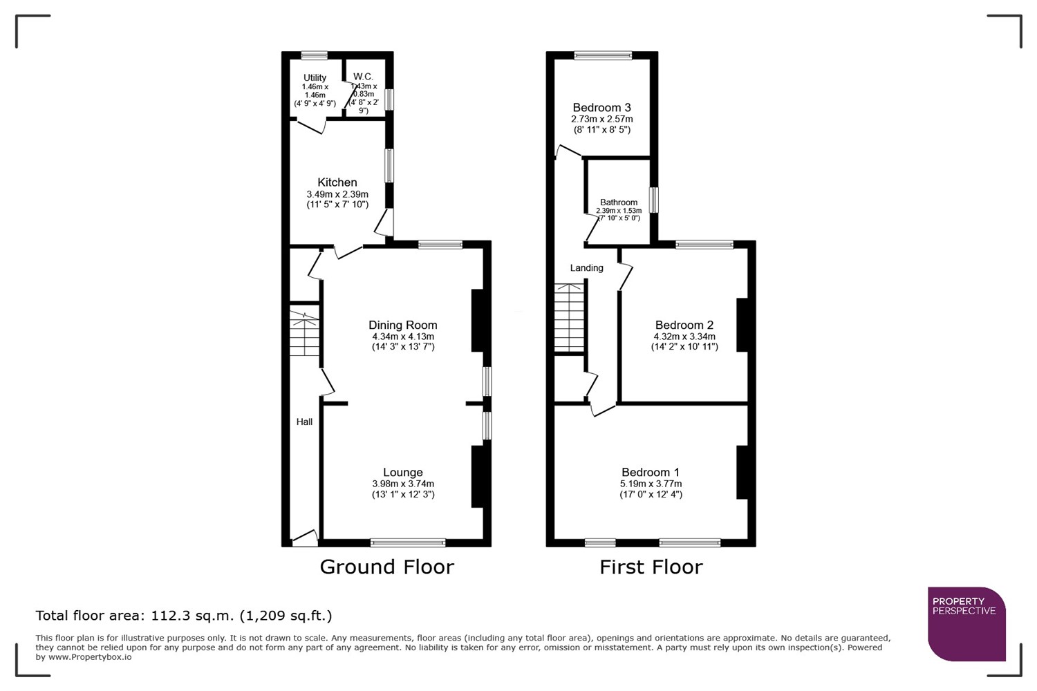 38, Chapel Lane, South Elmsall, Pontefract floorplan