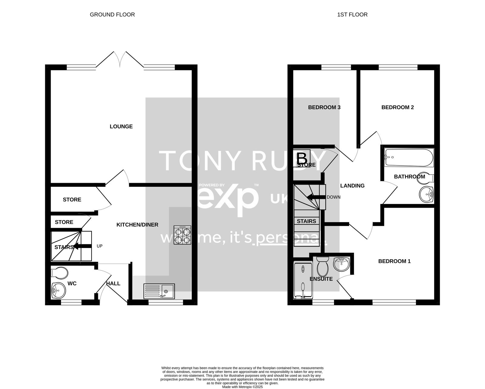 27, Monmouth Way, Grantham floorplan