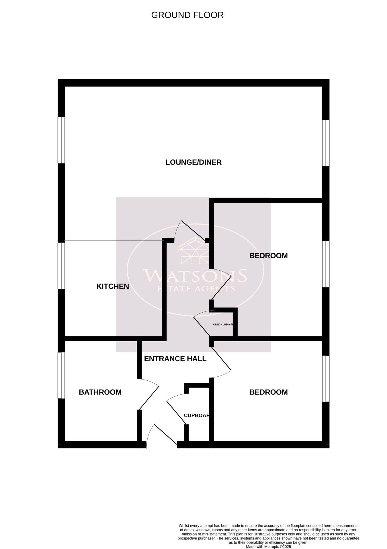 25, Riddles Court, Nottingham floorplan