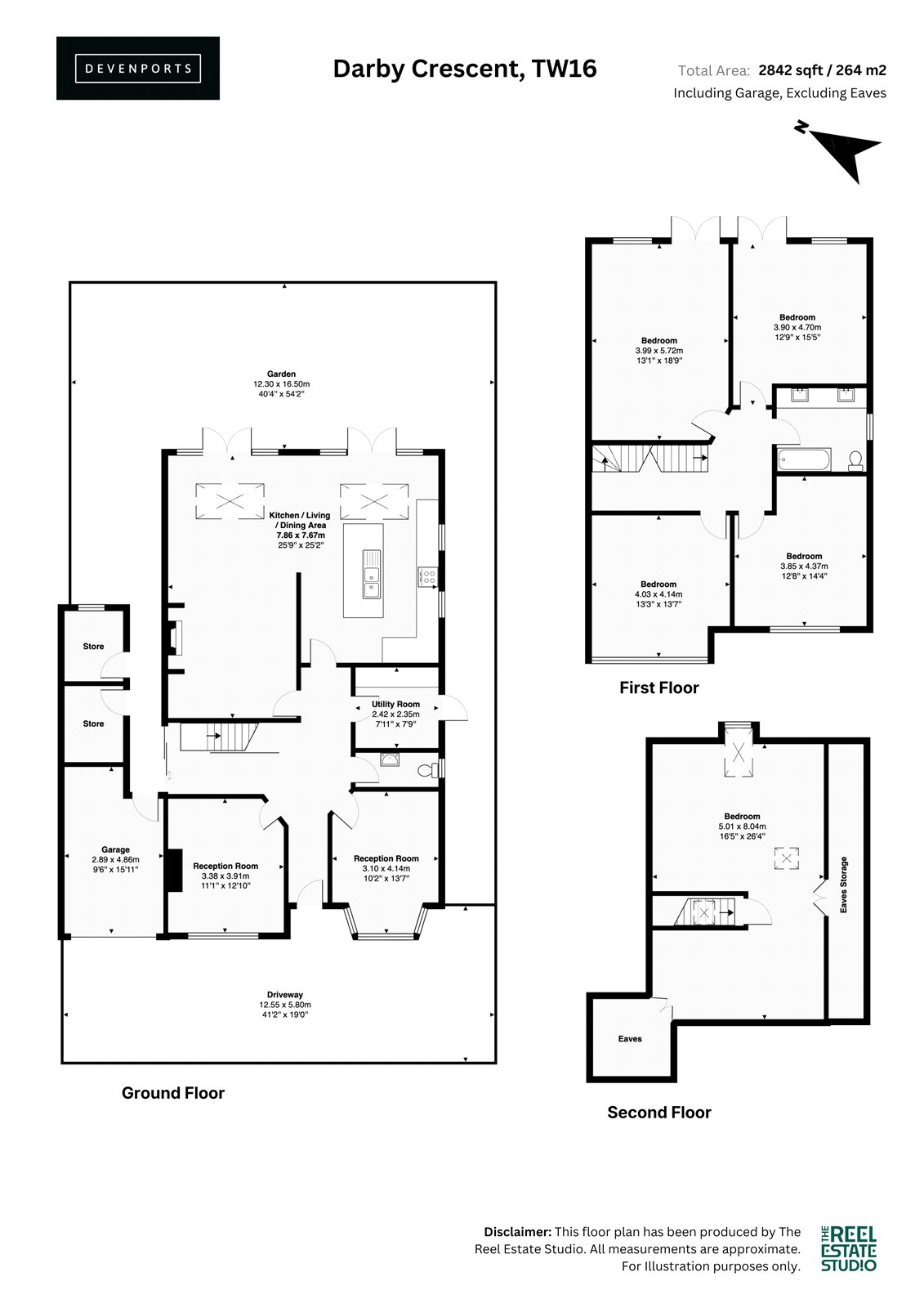 15, Darby Crescent, Sunbury floorplan