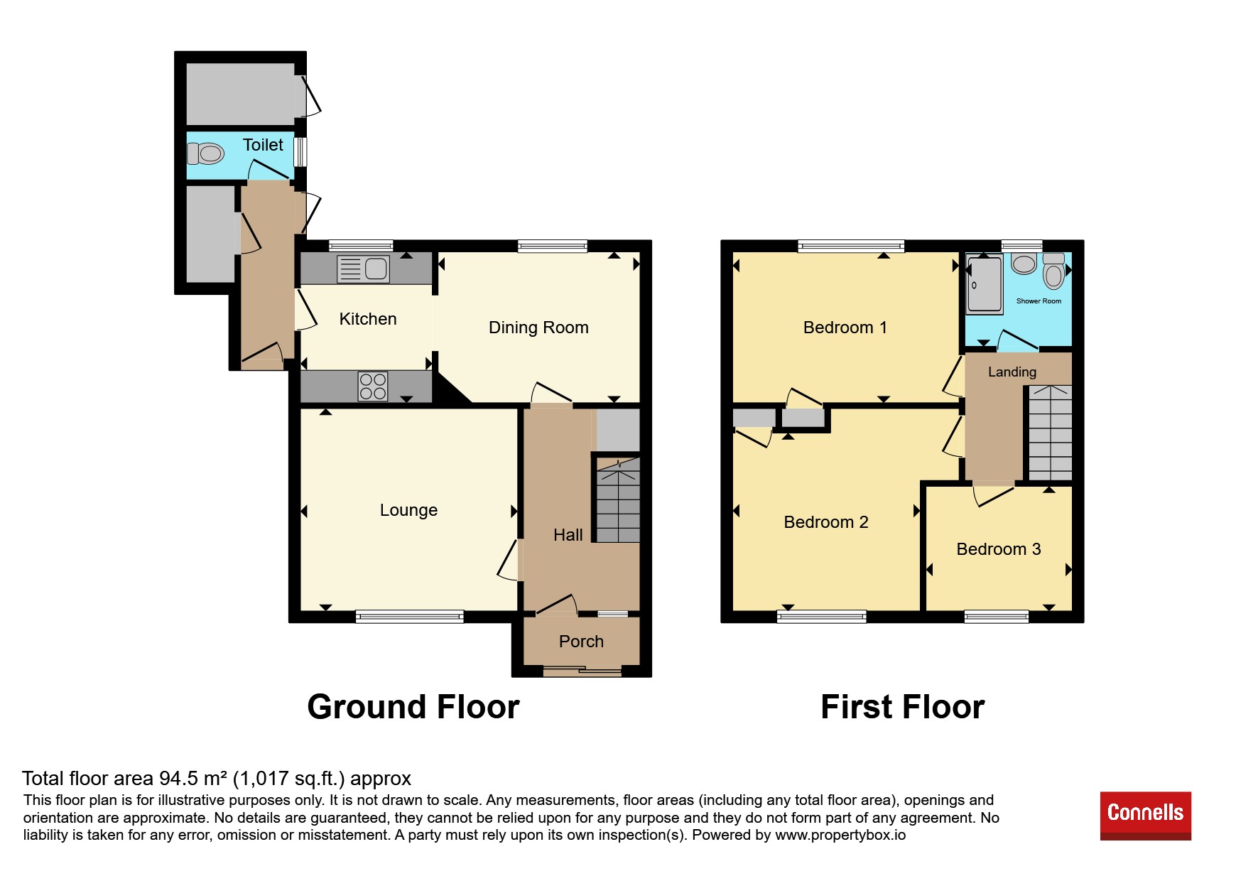 7, Beckbury Avenue, Wolverhampton floorplan