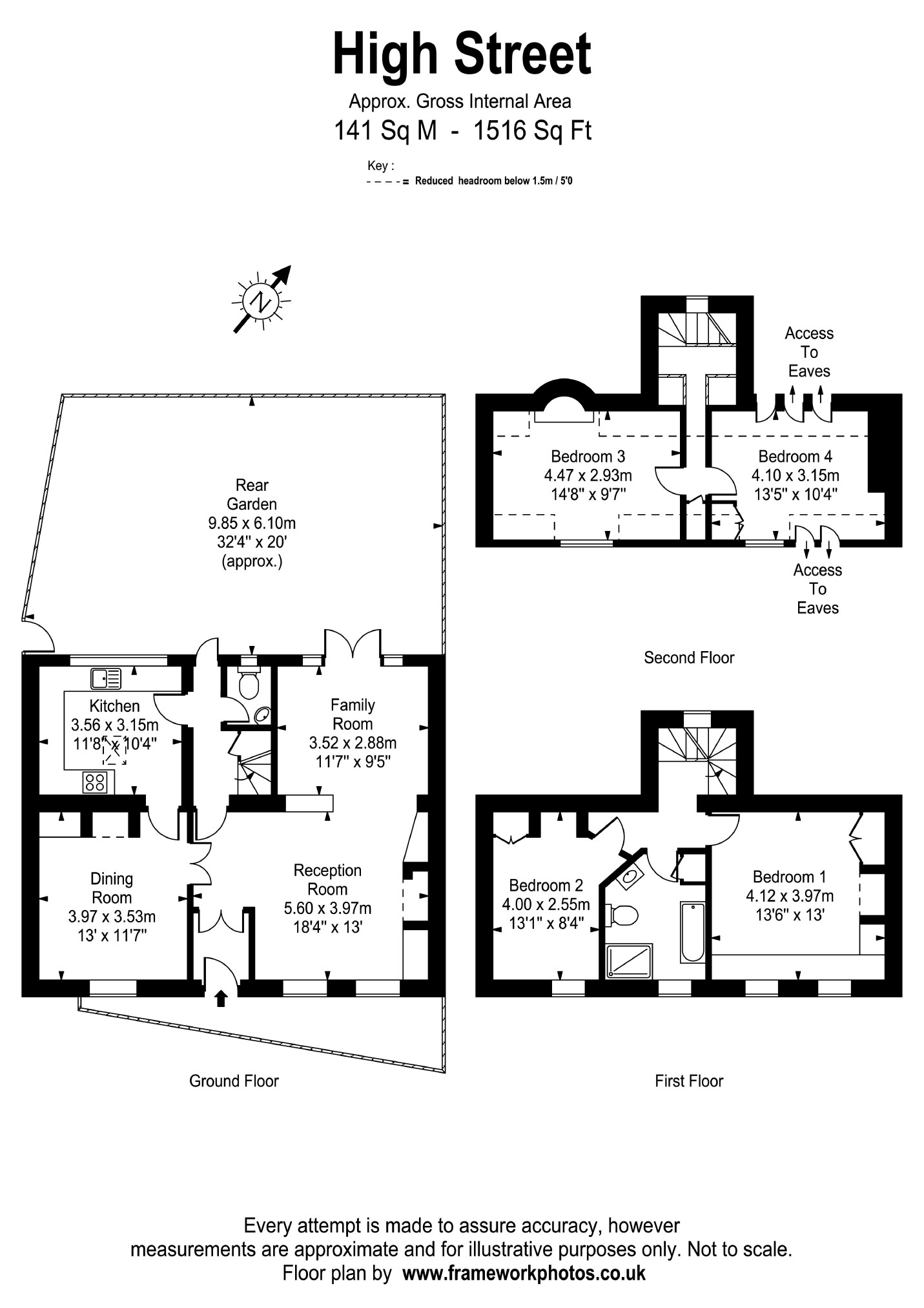 4 Bedrooms Terraced house for sale in High Street, Teddington TW11