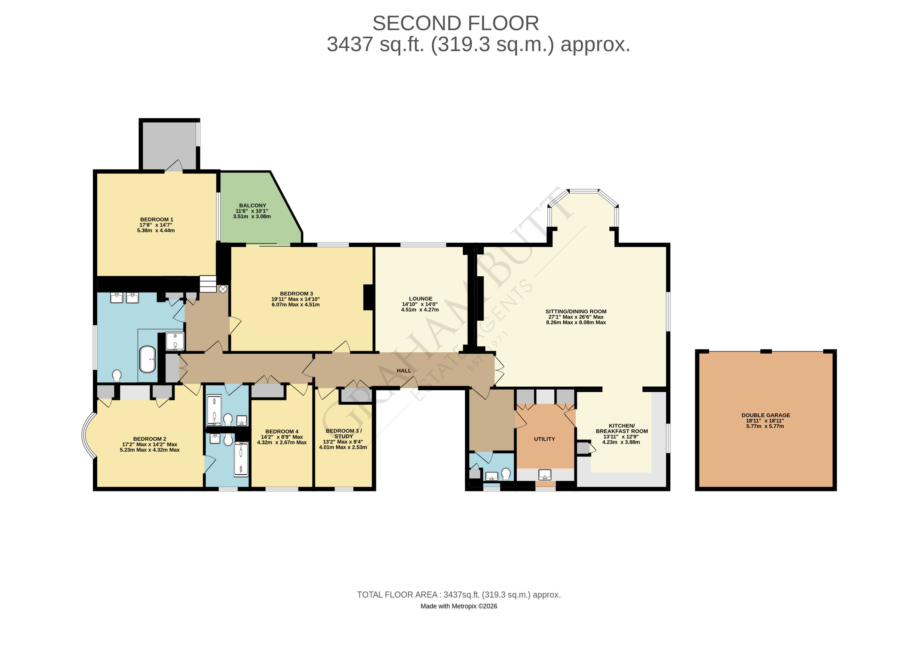 Flat 10, Fosters,, Fosters Close, Littlehampton floorplan