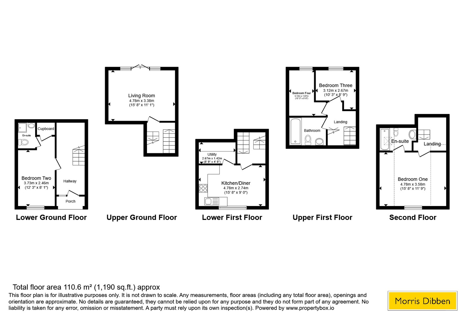 24, Roselands Gardens, Hampshire floorplan