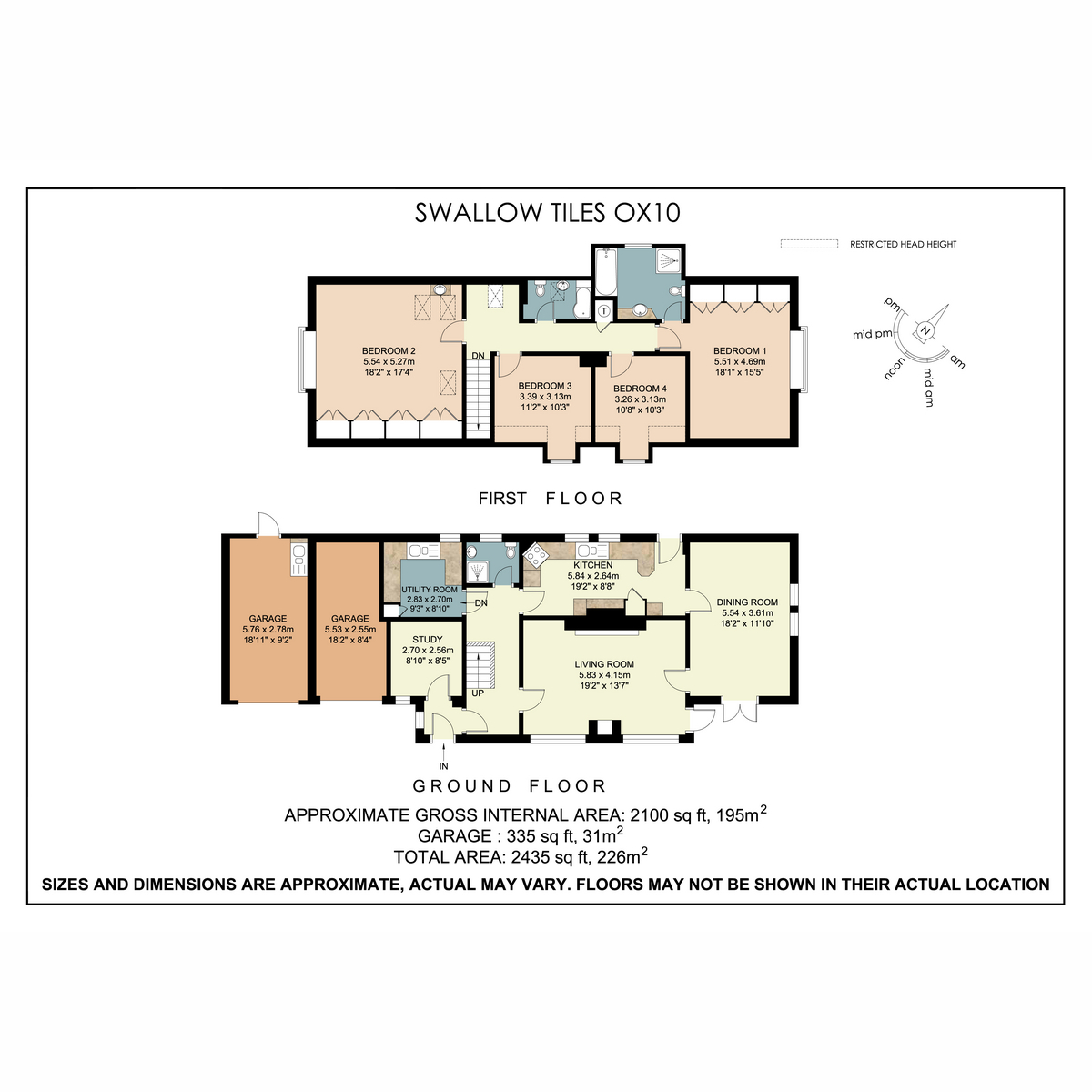 Swallow Tiles, High Street, Wallingford floorplan