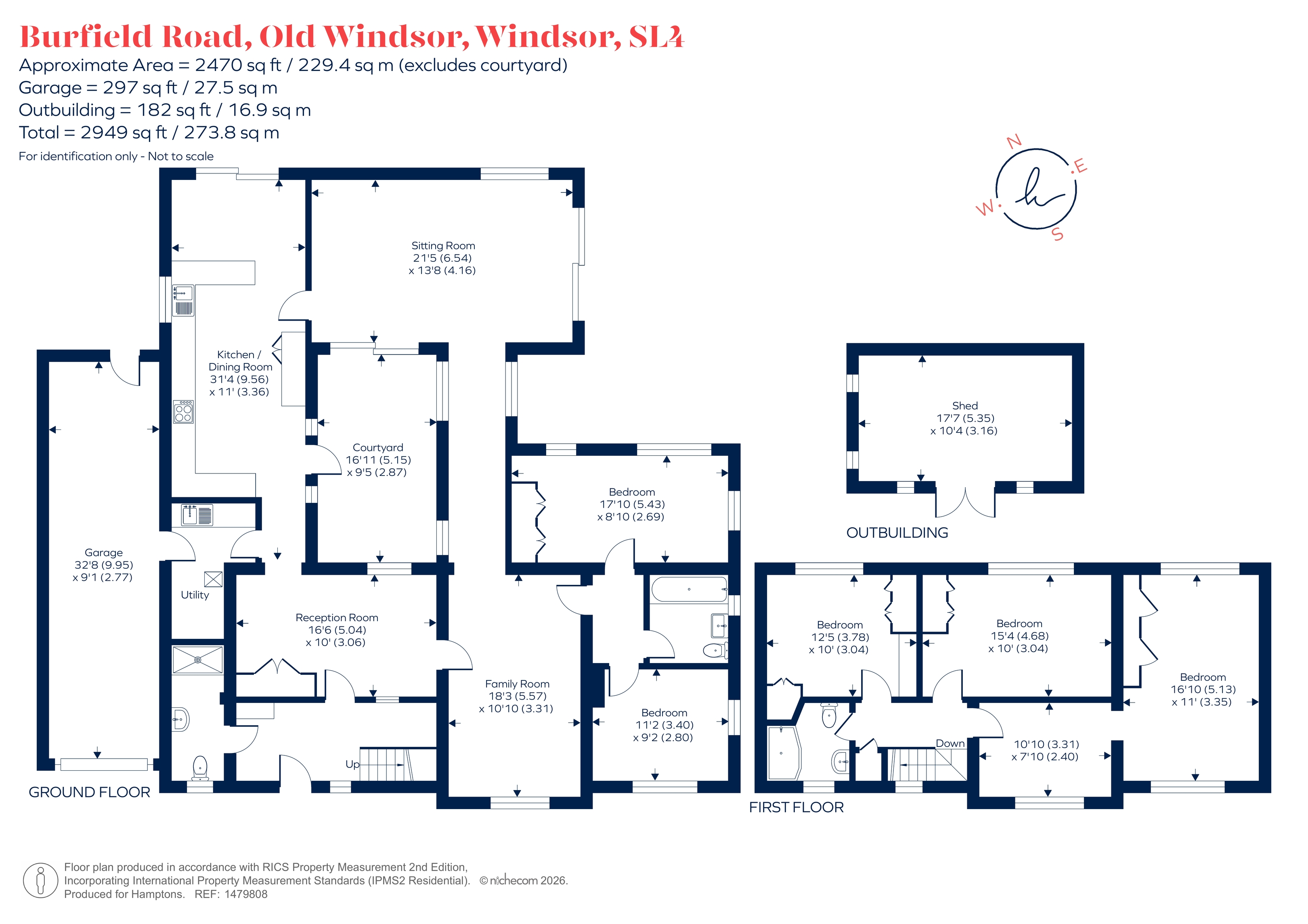 87, Burfield Road, Windsor floorplan
