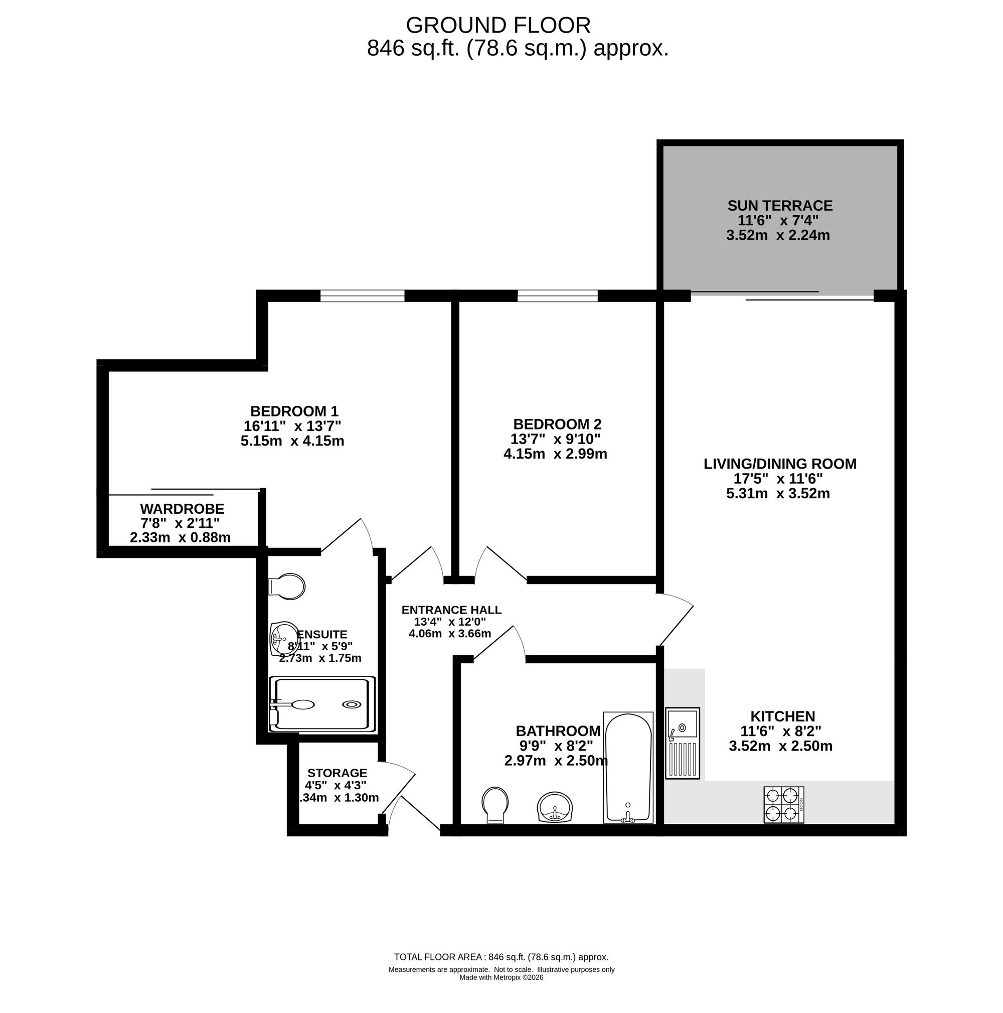 42 Montmano Drive, Manchester floorplan
