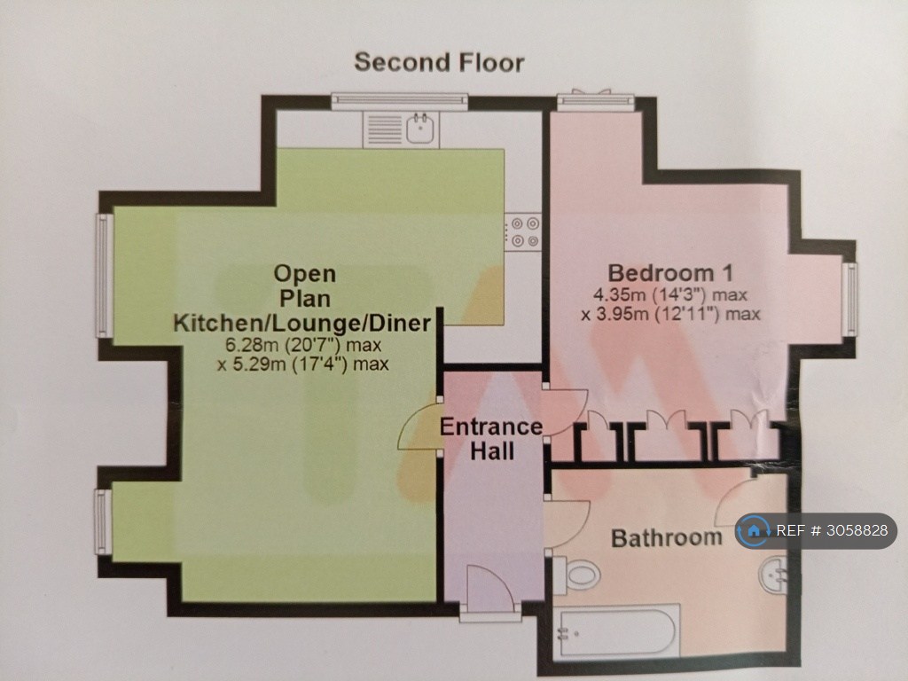 Leas Close, St. Ives floorplan