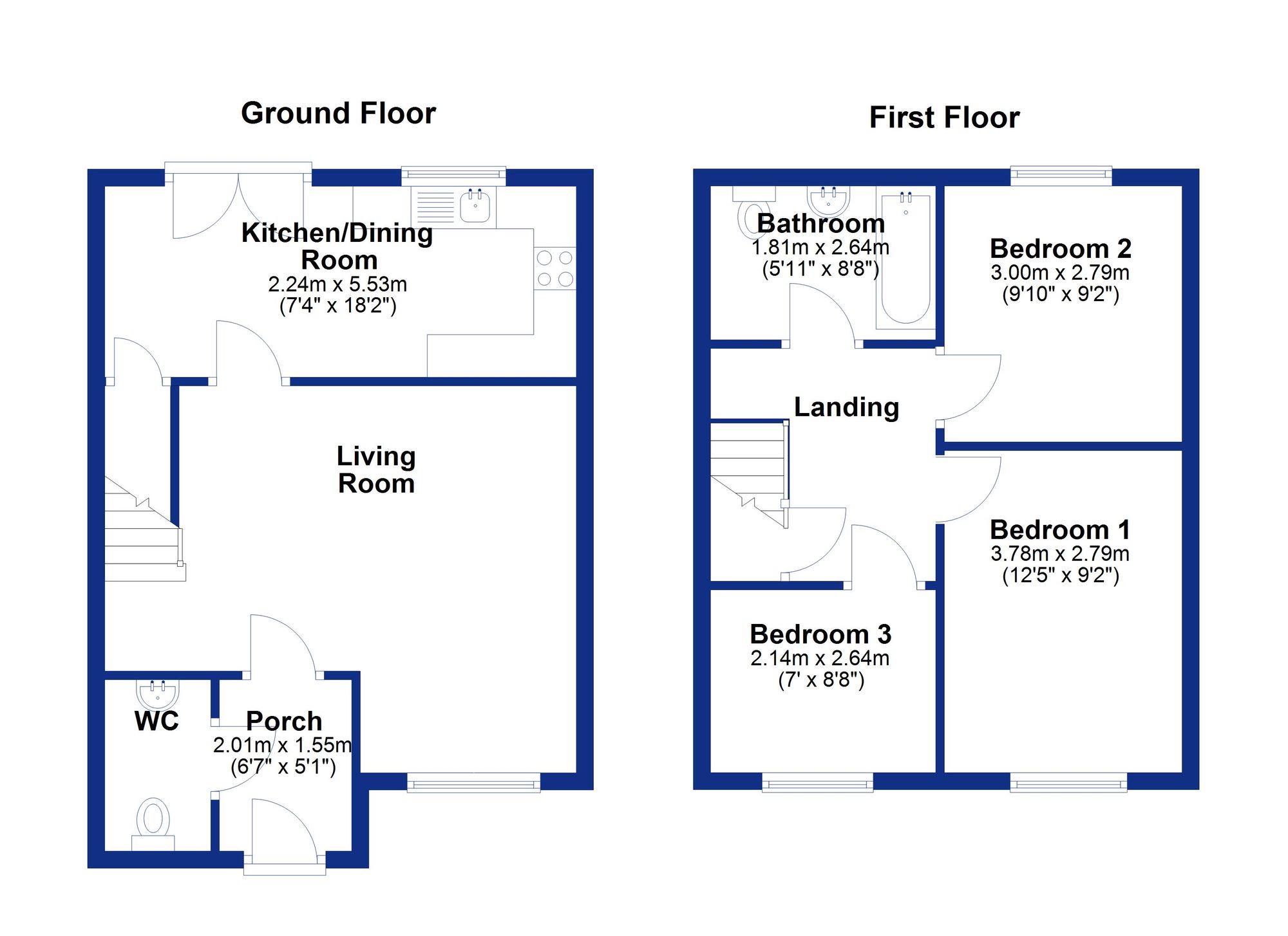 7 Sykeside Court, Rossendale floorplan