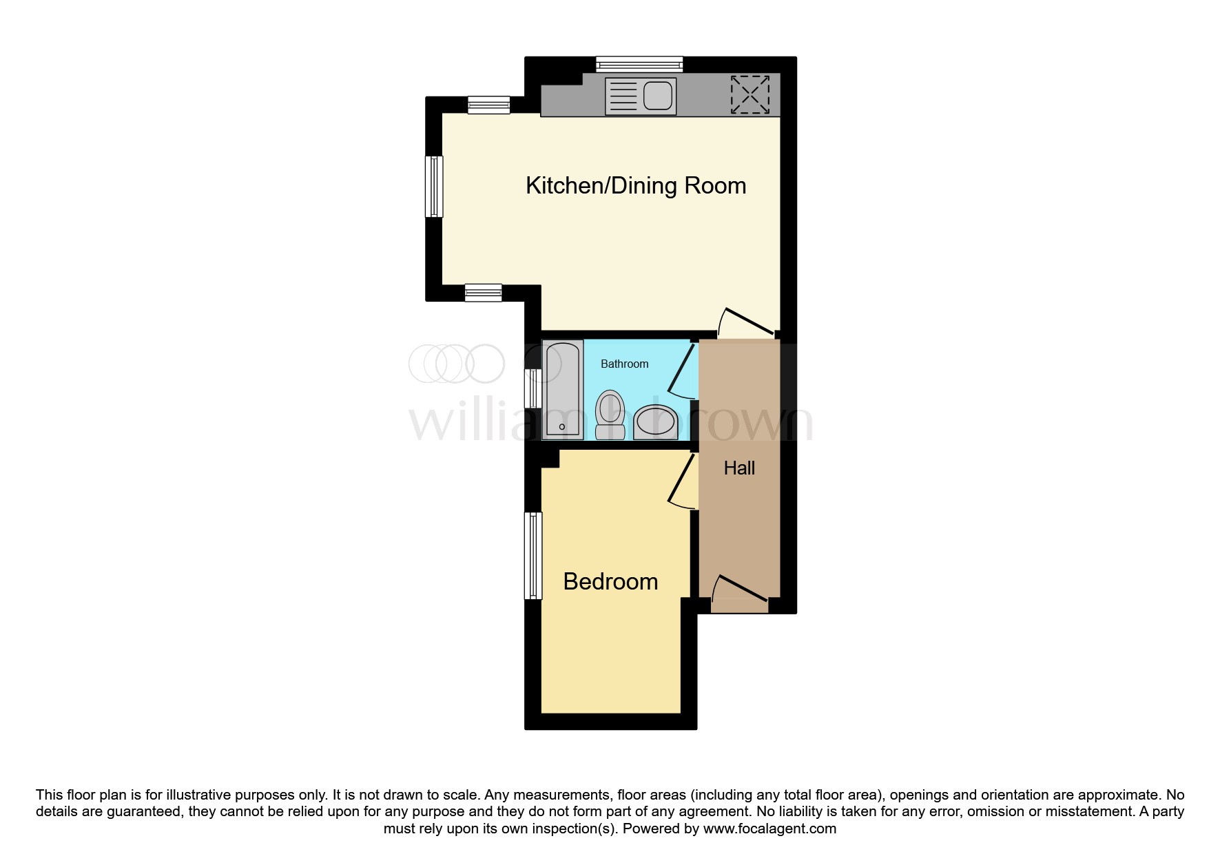 Flat 10, 7, Newmans Court, Fakenham floorplan