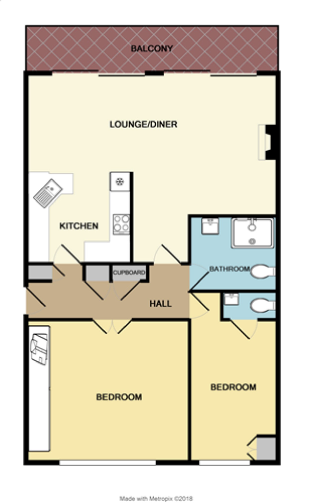 2 Bedrooms Flat for sale in Eastern Esplanade, Southend-On-Sea SS1