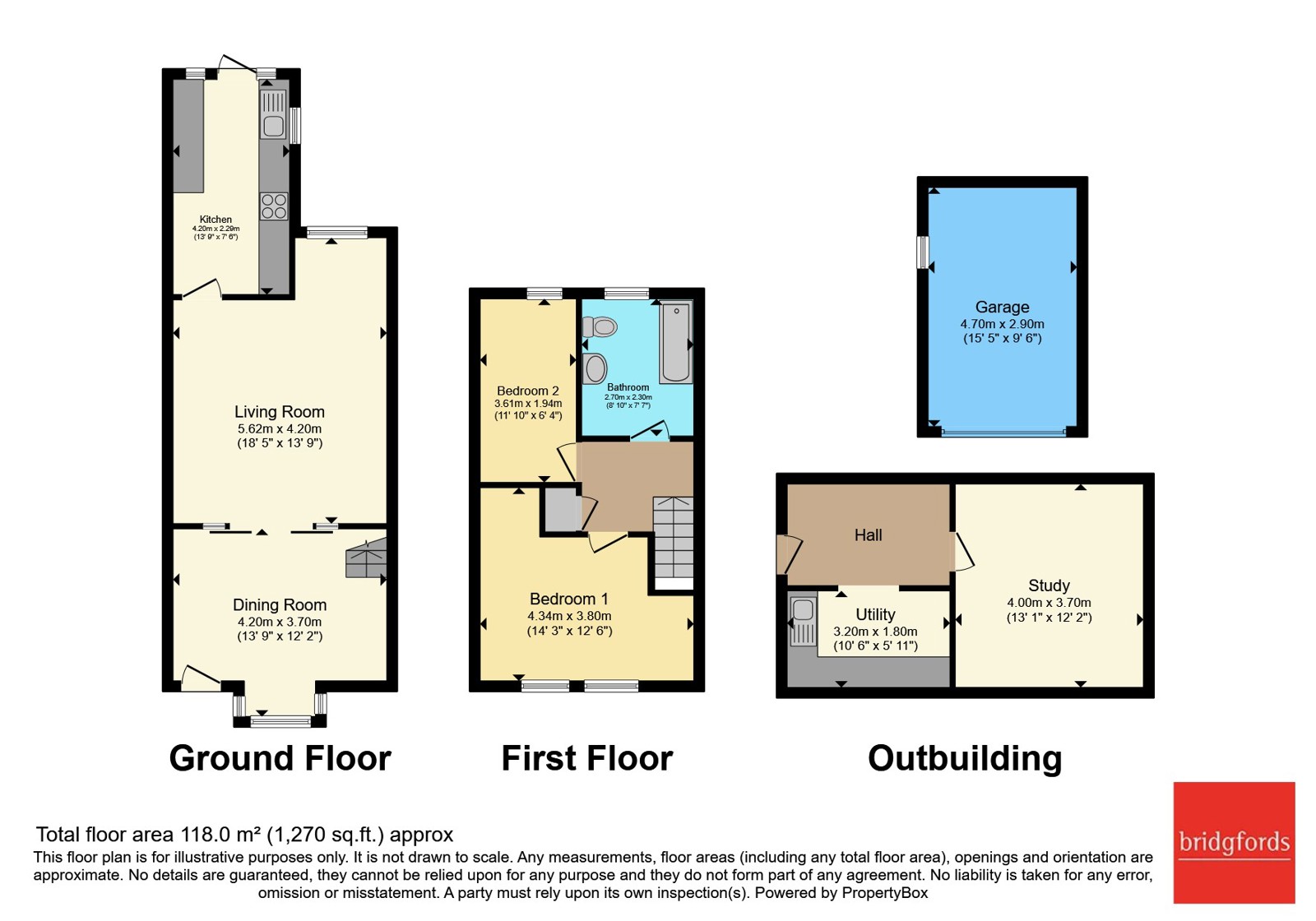 75, Higher Reedley Road, Nelson floorplan