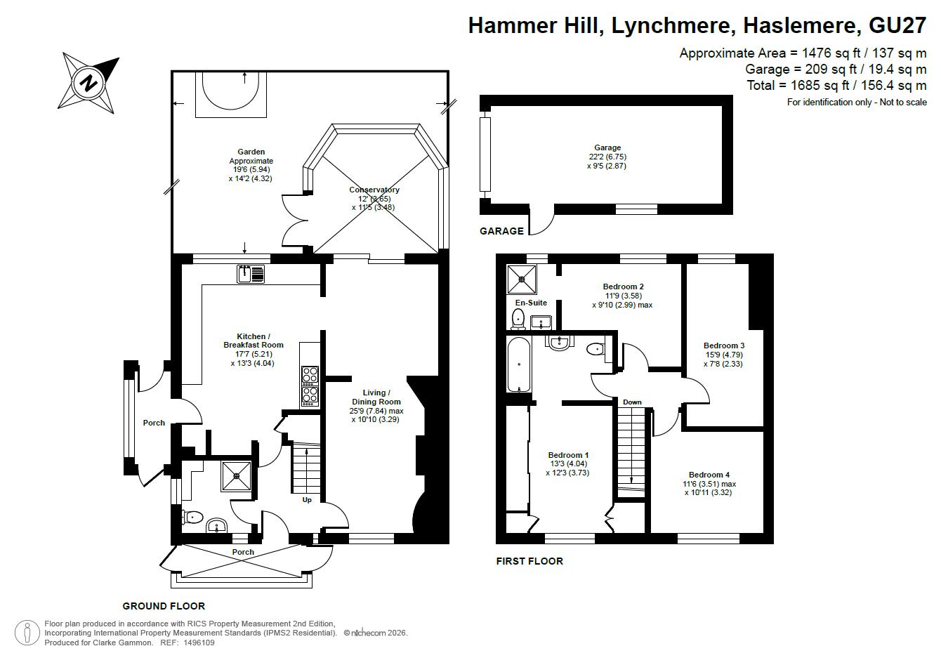 18, Hammer Hill, Haslemere floorplan