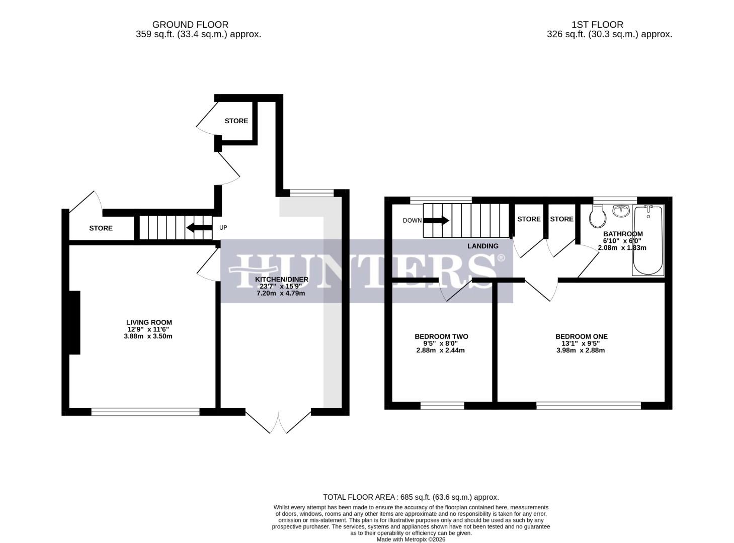 35, Bellmount Green, Leeds floorplan