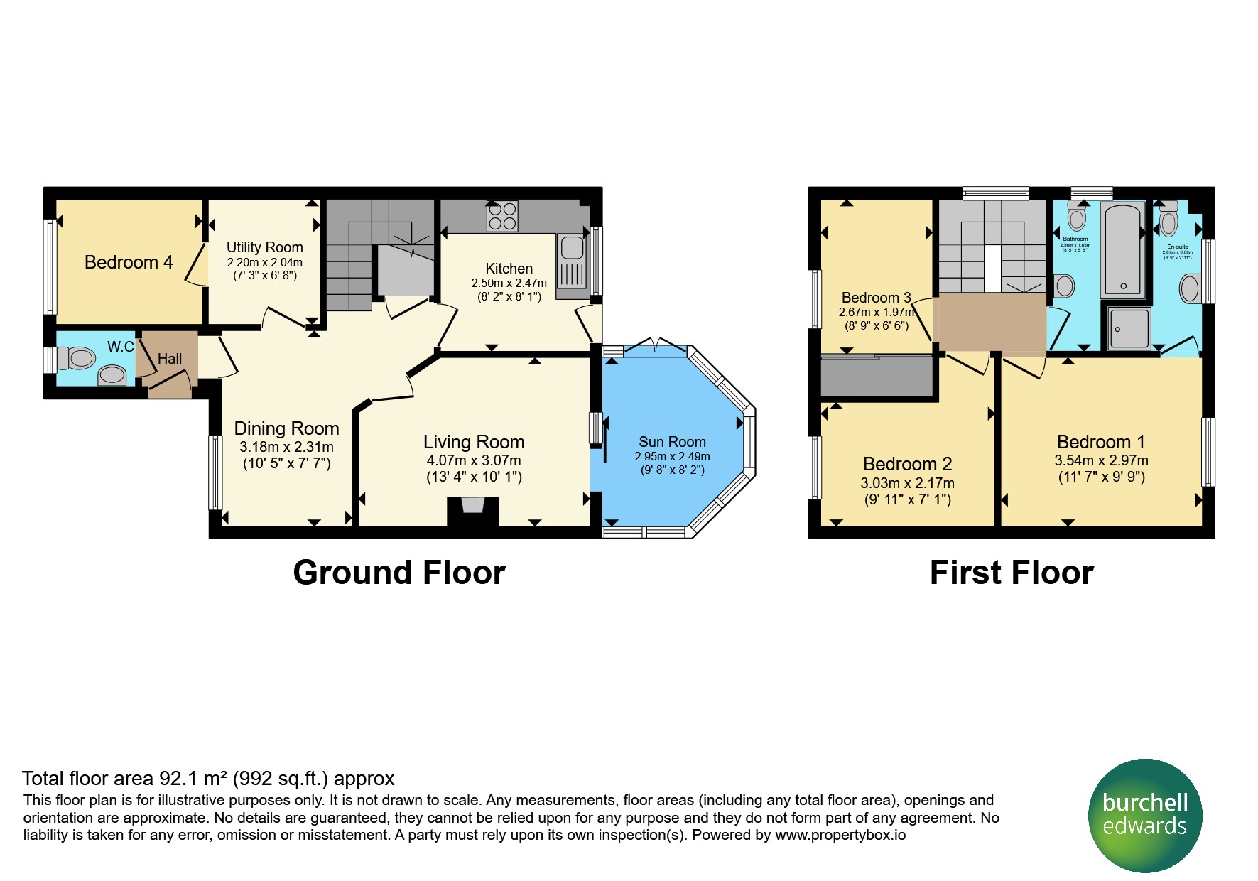 21, Weavers Close, Belper floorplan