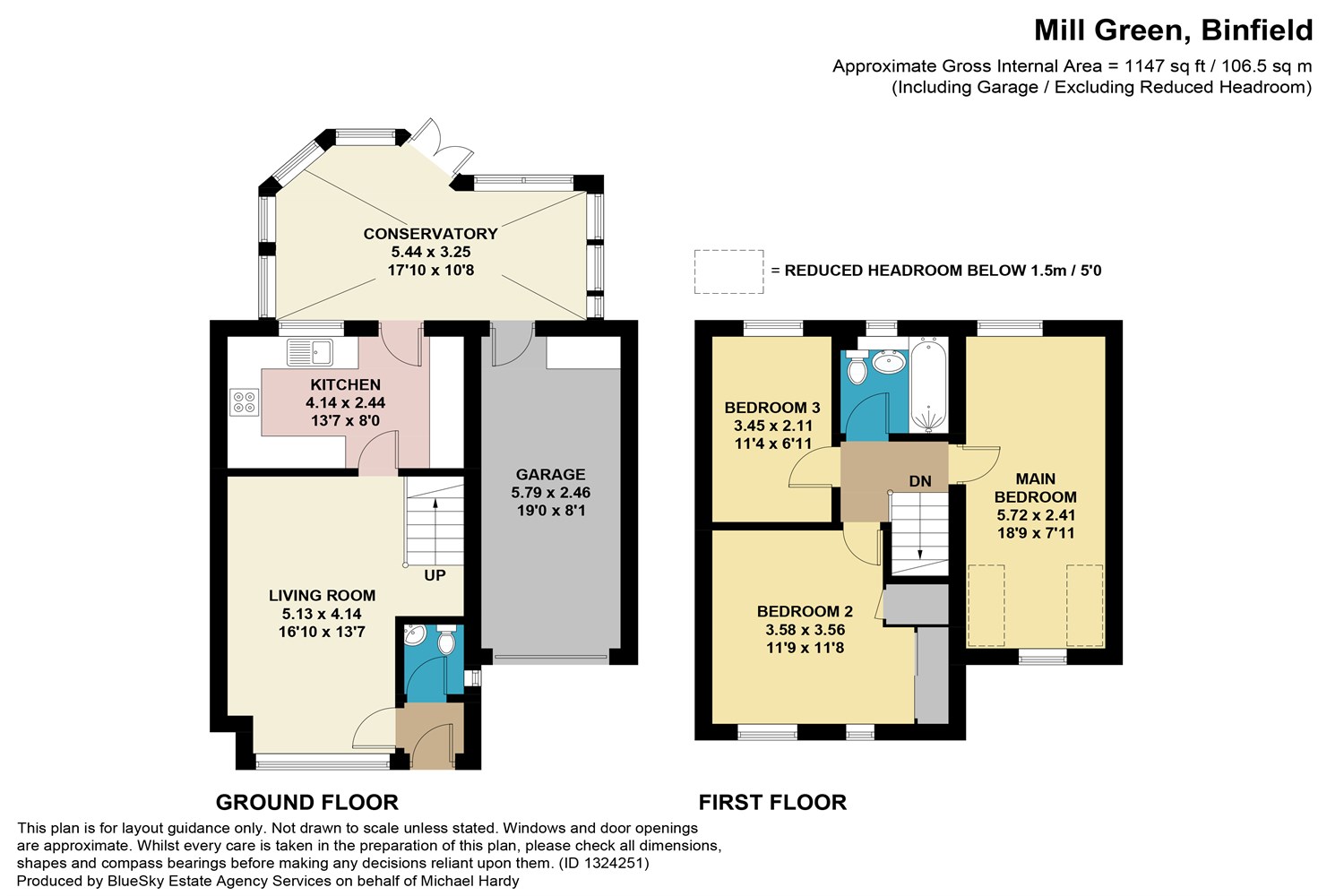 Binfield, Bracknell floorplan