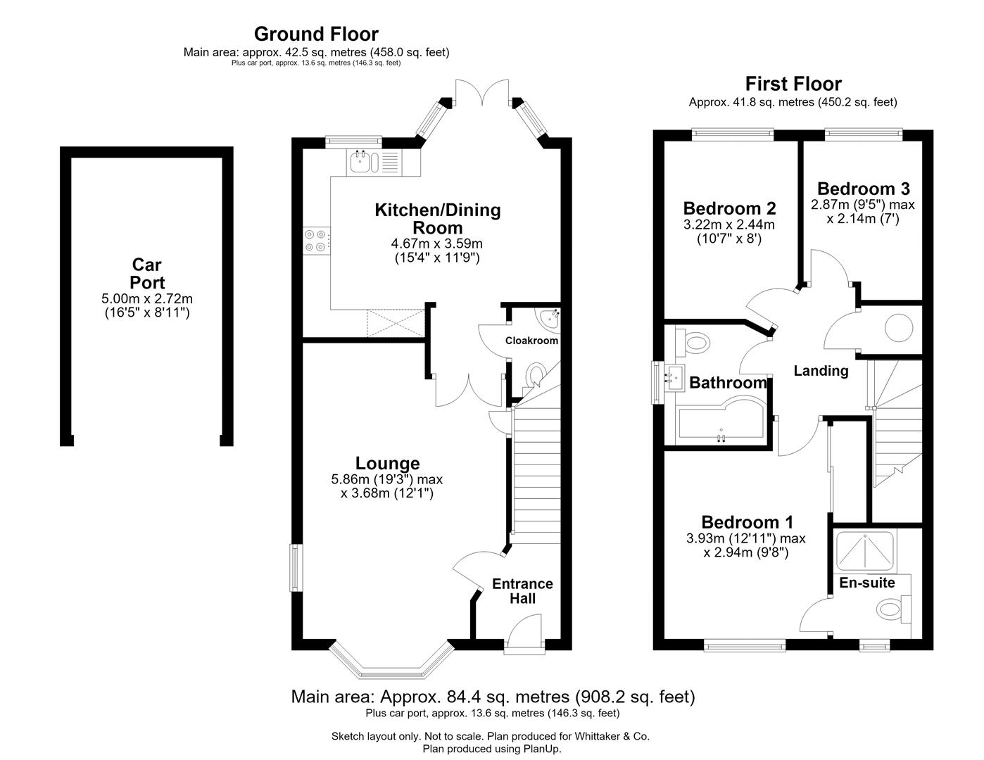 Probyn Close, Kimpton floorplan