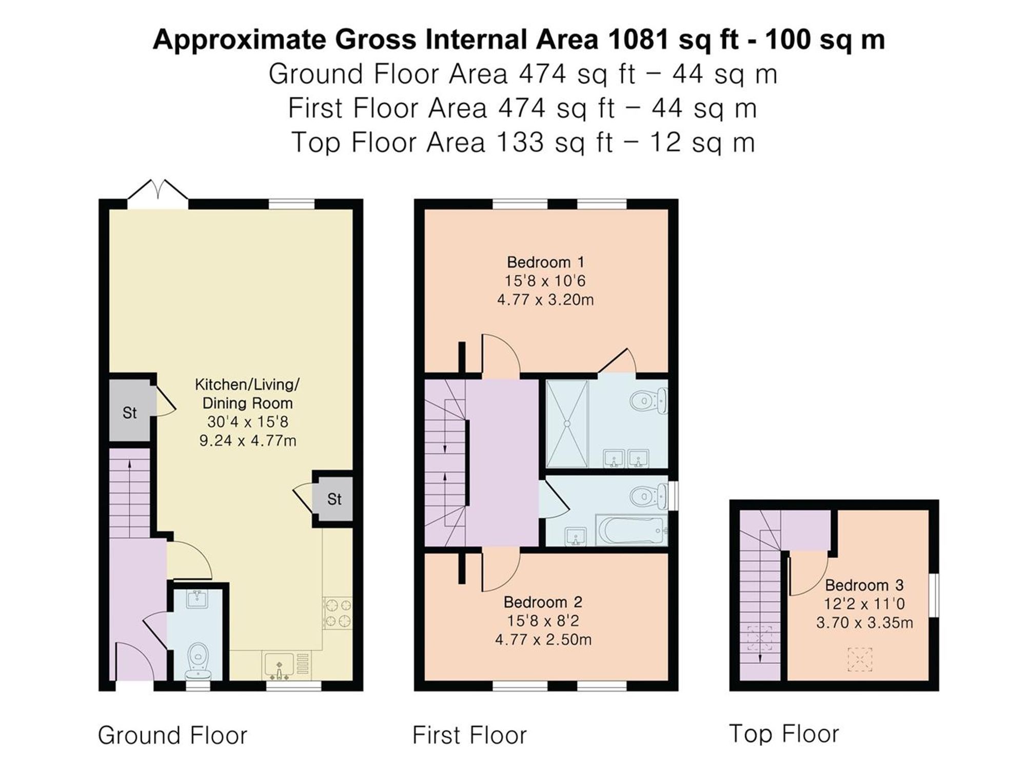 129d Watton Road, Ware floorplan