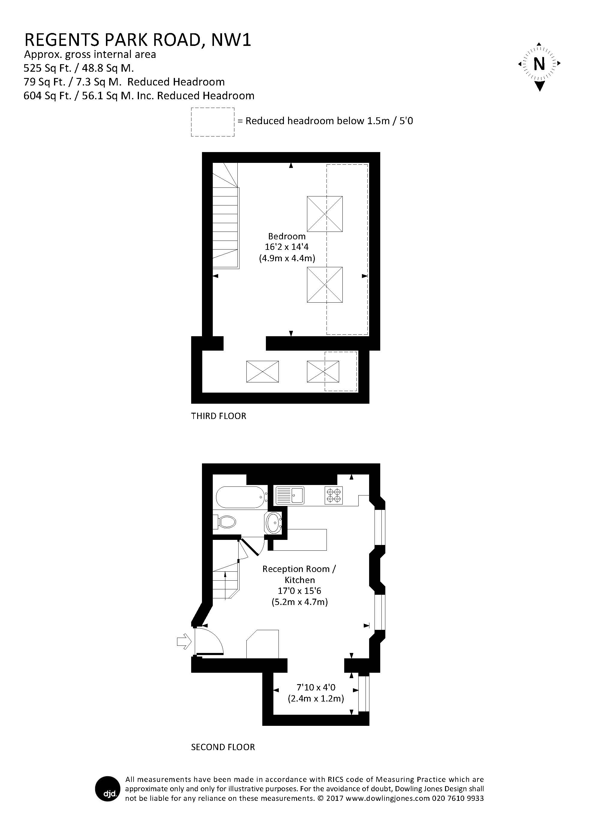 Regents Park Road, London floorplan