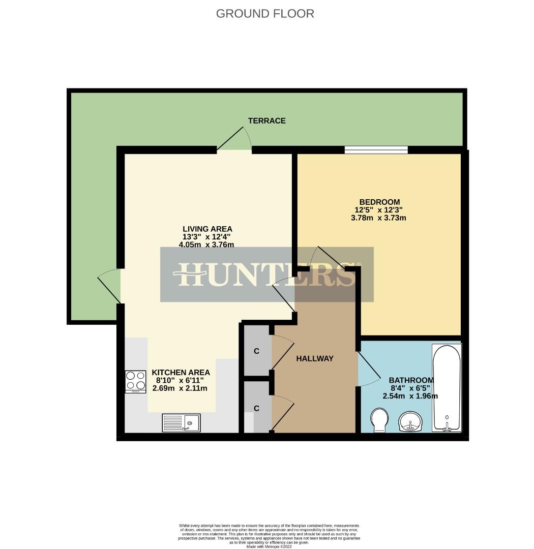 Flat 14 Springate House, 117, Walton Road, Manor Park floorplan