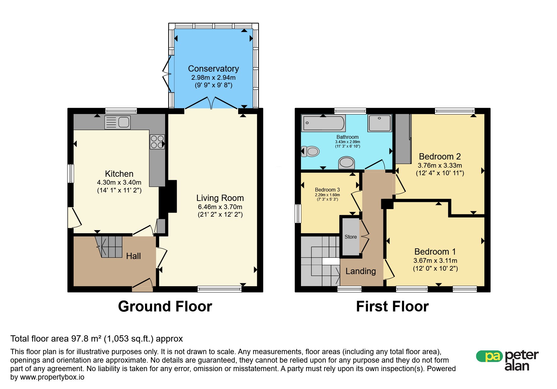 149, Heol Carnau, Cardiff floorplan