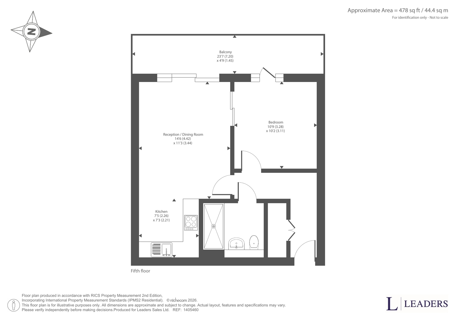 Apartment 255, 2, Kelso Place, Greater Manchester floorplan