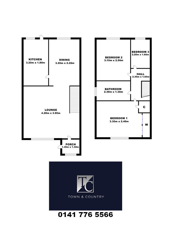 9, Ballayne Drive, Moodiesburn floorplan