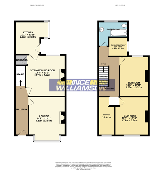 23, Church Road, Leyland floorplan