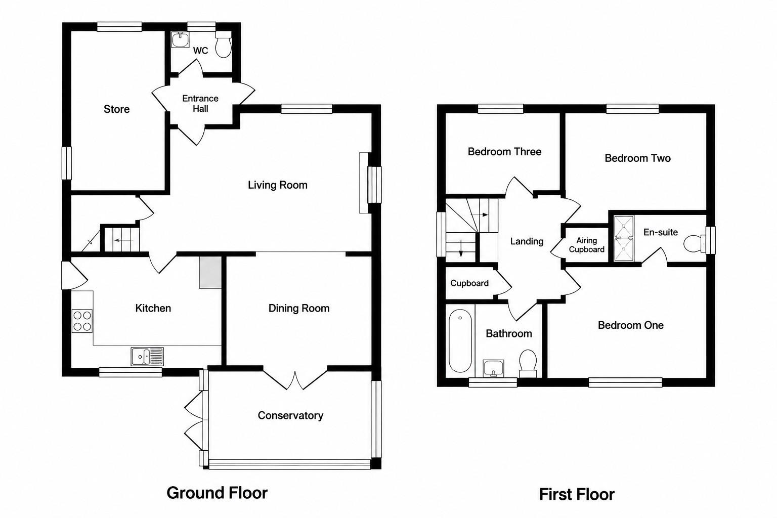Beddoes Close, Northampton floorplan