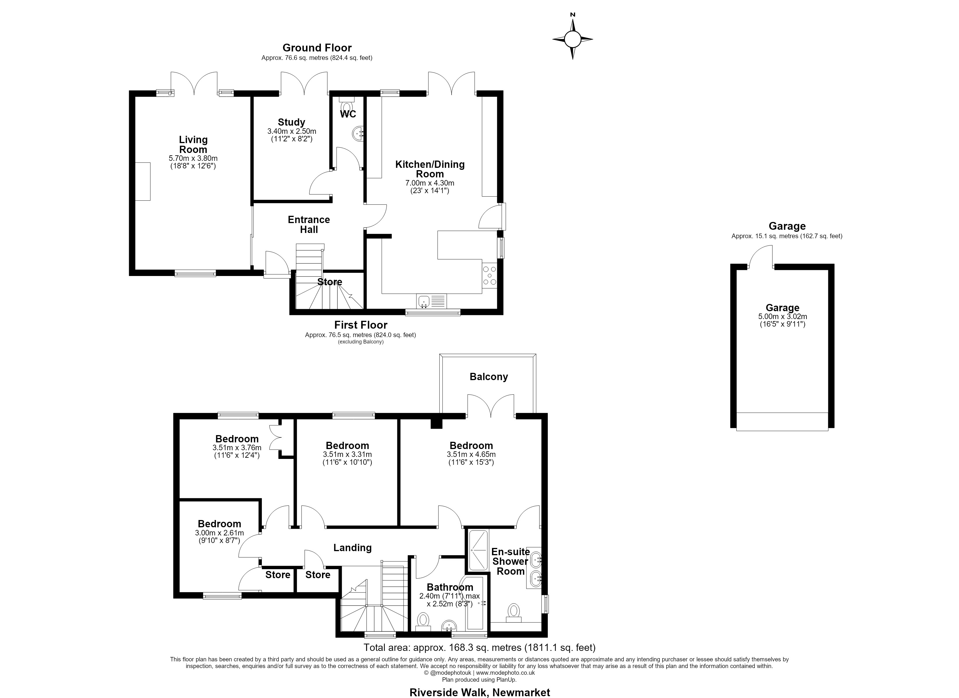 6, Riverside Walk, Newmarket floorplan