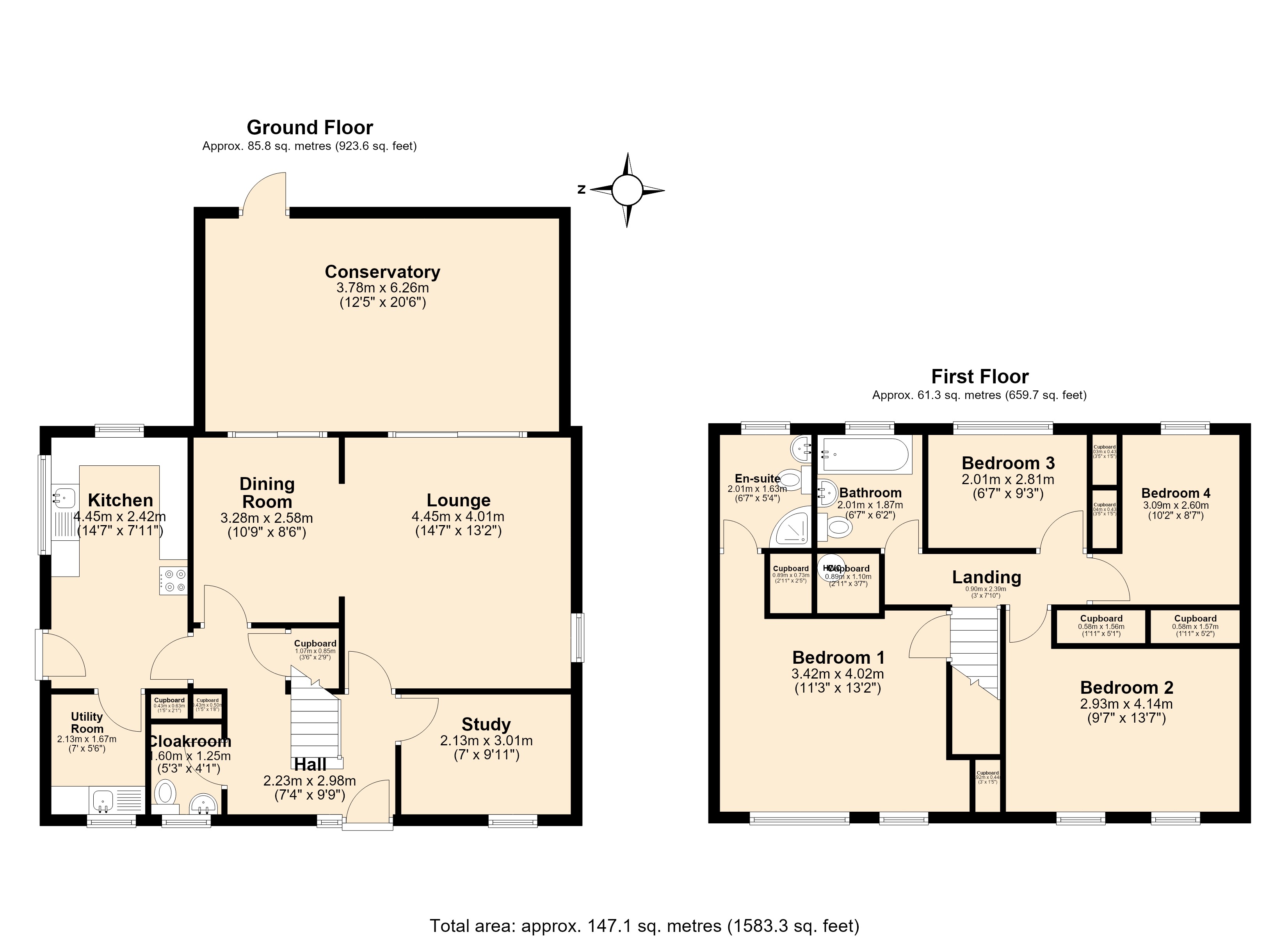Long Down, Petersfield floorplan